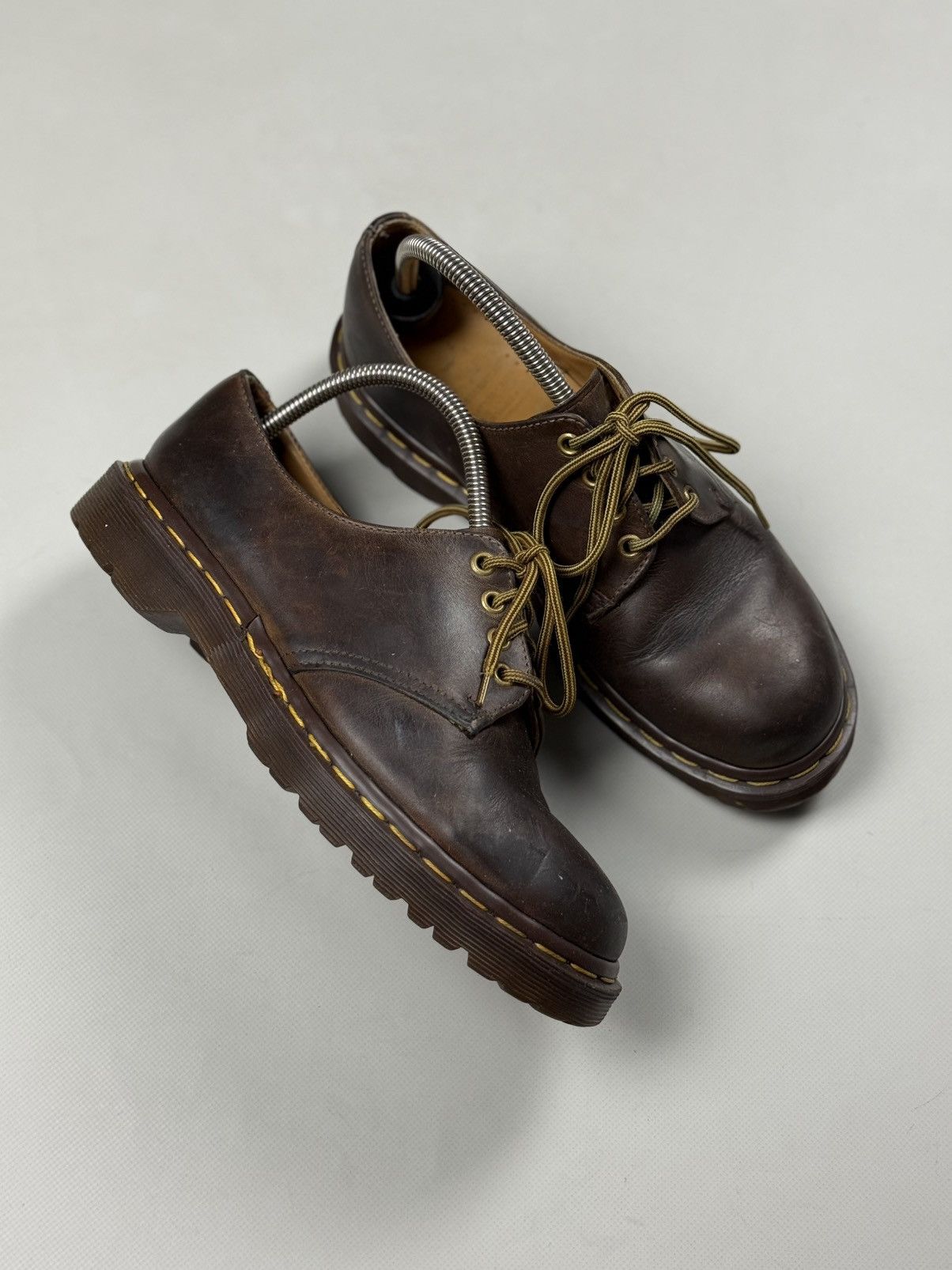 Dr. Martens De. Martens 1461 Vintage Leather Low Top Oxford Boots Shoes Size US 8 / EU 41 - 5 Thumbnail