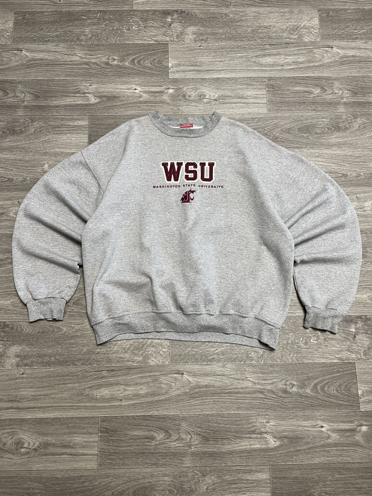 Champion Vintage Champion WSU Sweatshirt Crewneck 90s Size US XL / EU 56 / 4 - 1 Thumbnail