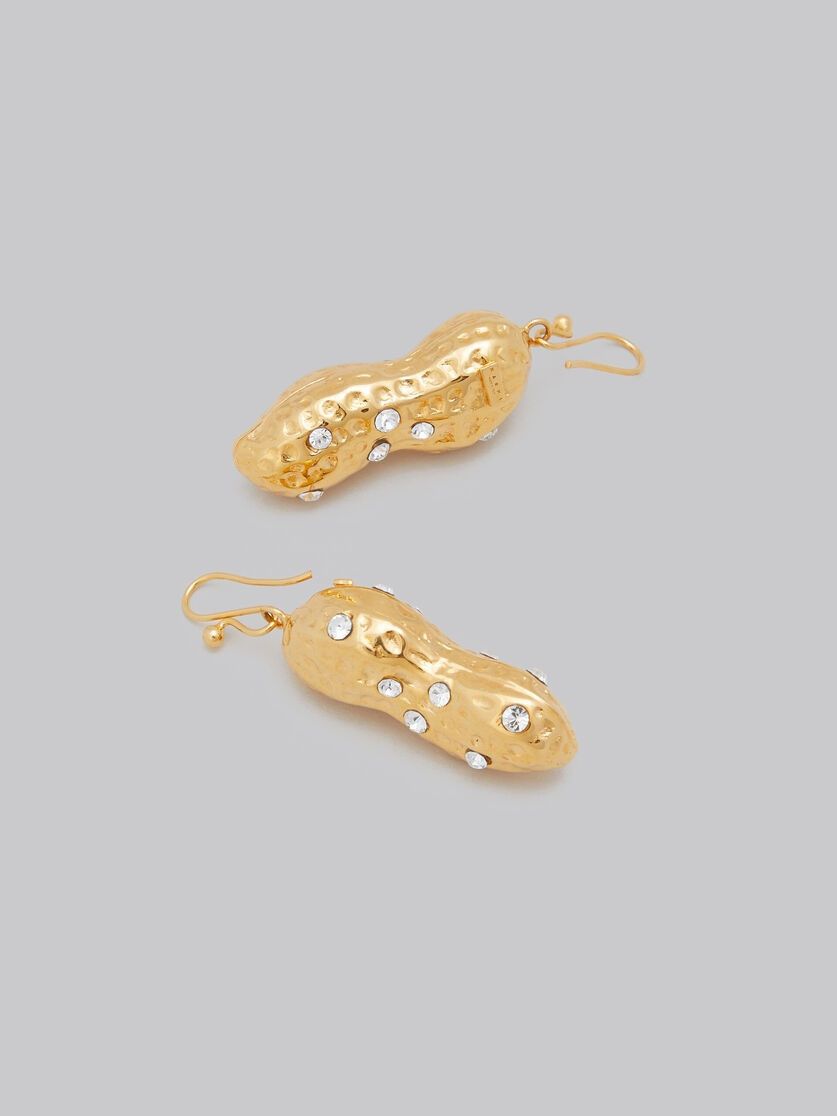 Marni o1w1db10125 Size:OS/Peanut Drop Earrings in Gold Size ONE SIZE - 3 Thumbnail