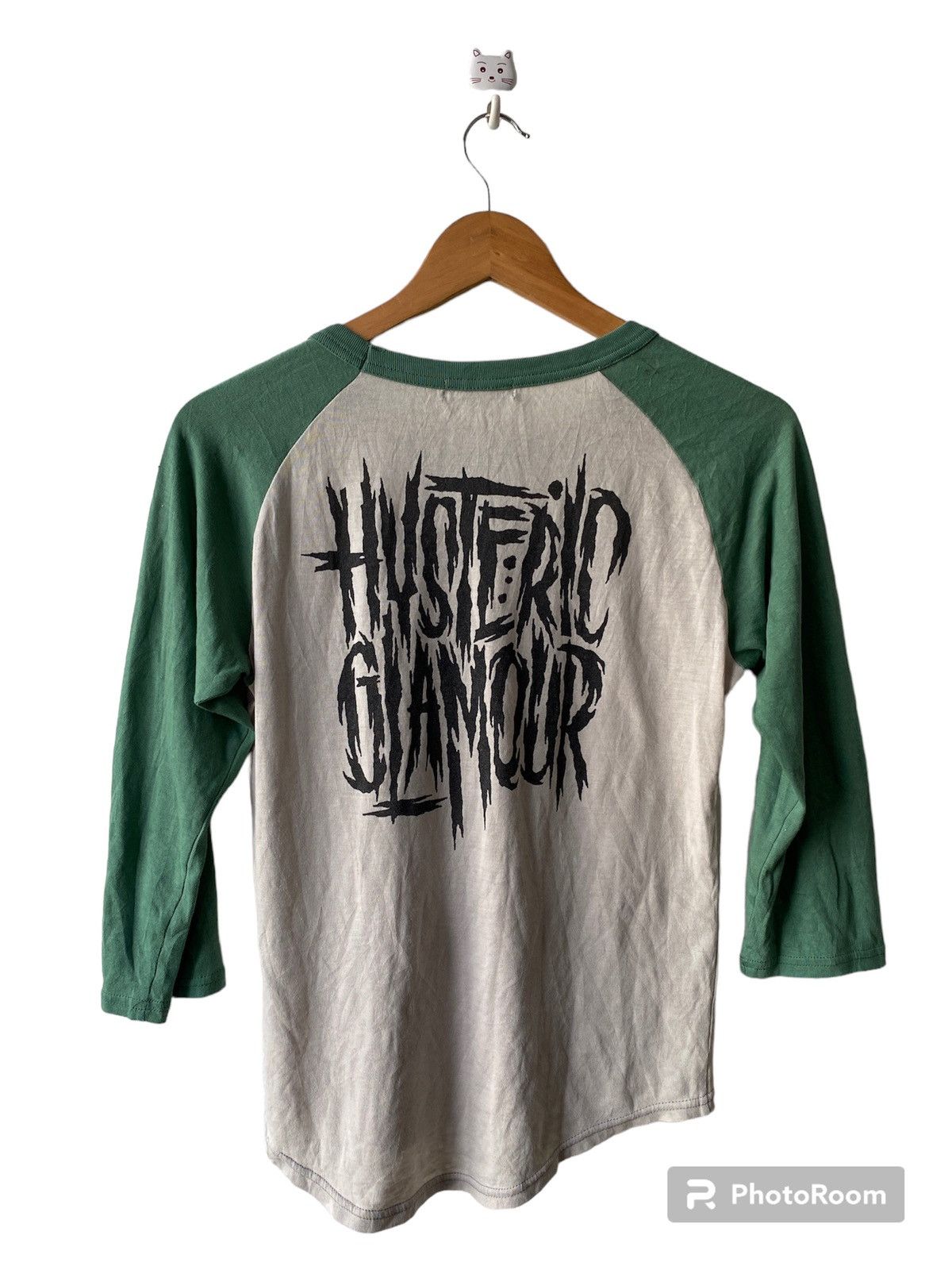 Hysteric Glamour 2000s - Hysteric Glamour Pushead Design Raglan Tee Size US S / EU 44-46 / 1 - 2 Thumbnail