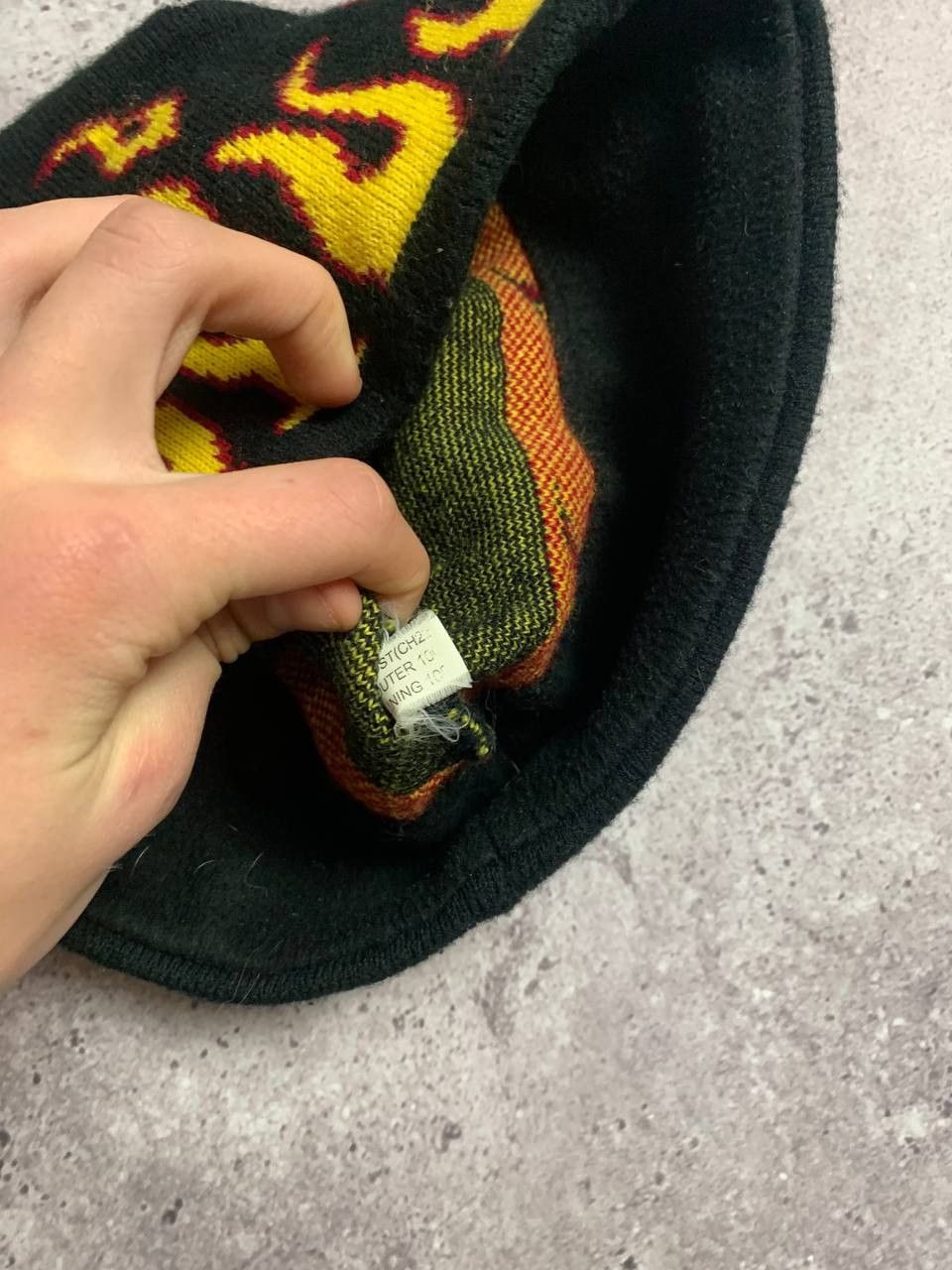 Other Flame Fire Hat Cap Bob Marley Skate Sk8 Y2k Hat Cap Size ONE SIZE - 6 Thumbnail