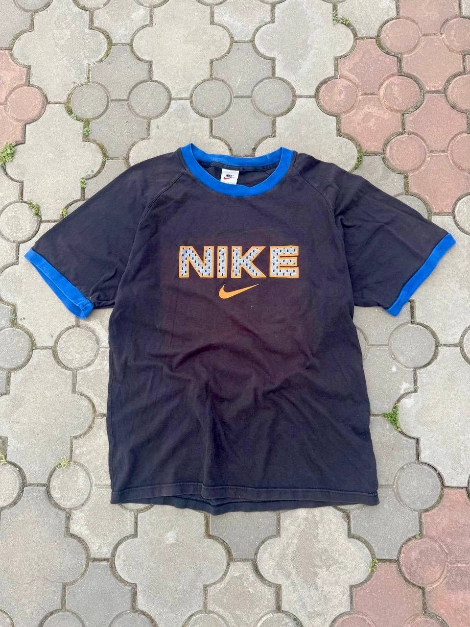 Nike × Vintage Vintage Nike Spell Out Faded Oversized Tee Size US M / EU 48-50 / 2 - 1 Thumbnail