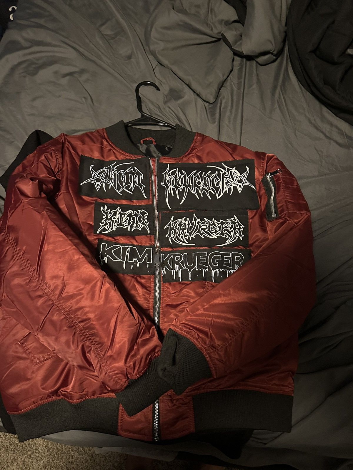 Kim Krueger Red KIM KRUGER “BOMBER JACKET” Size US M / EU 48-50 / 2 - 2 Thumbnail