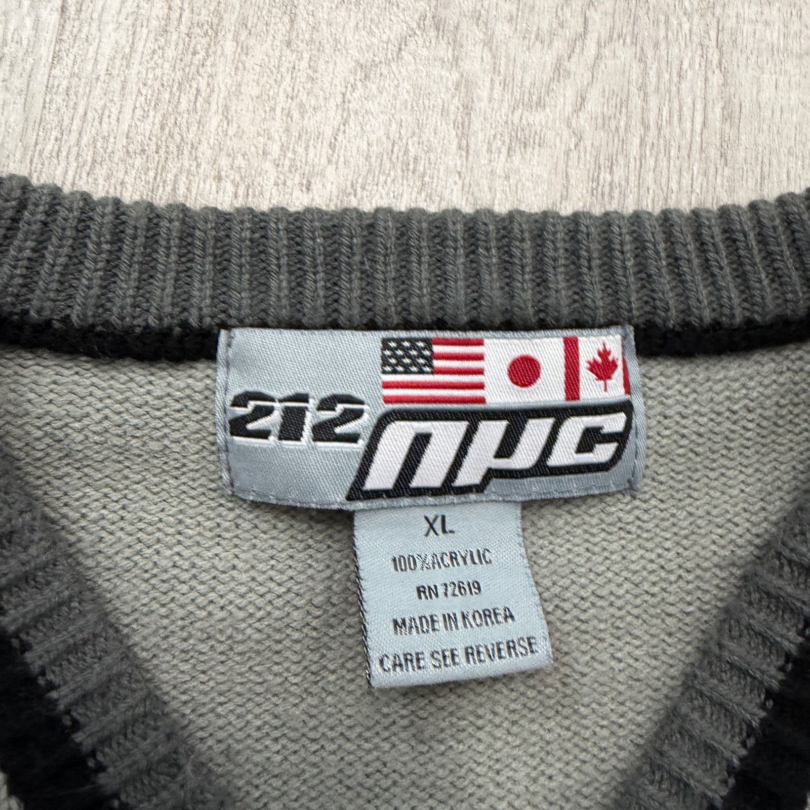 Vintage Vintage 212 NYC New York Sweater Men's XL Hip Hop yk2 Size US XL / EU 56 / 4 - 4 Thumbnail