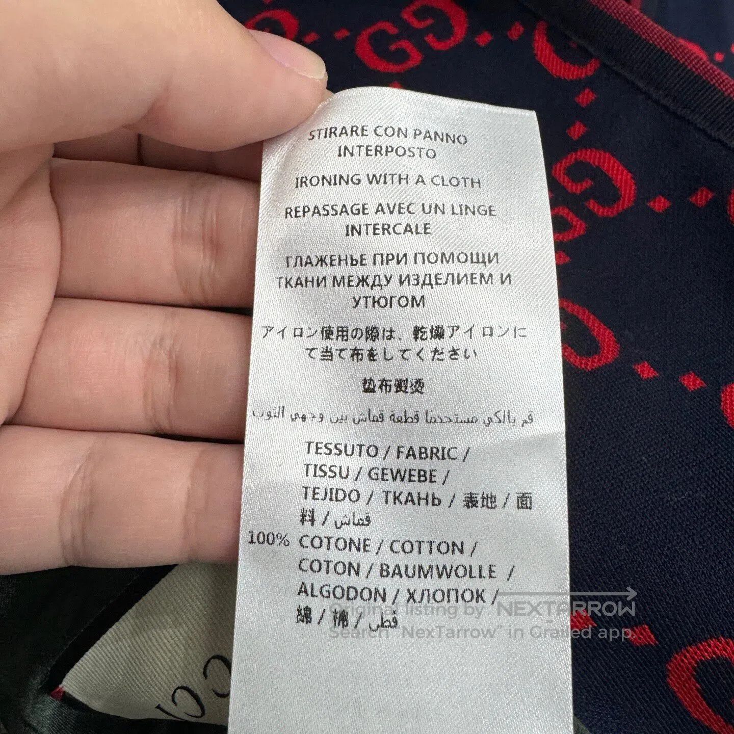 Gucci Guicci Double-G full-print suit jacket| Size 50R - 4 Thumbnail