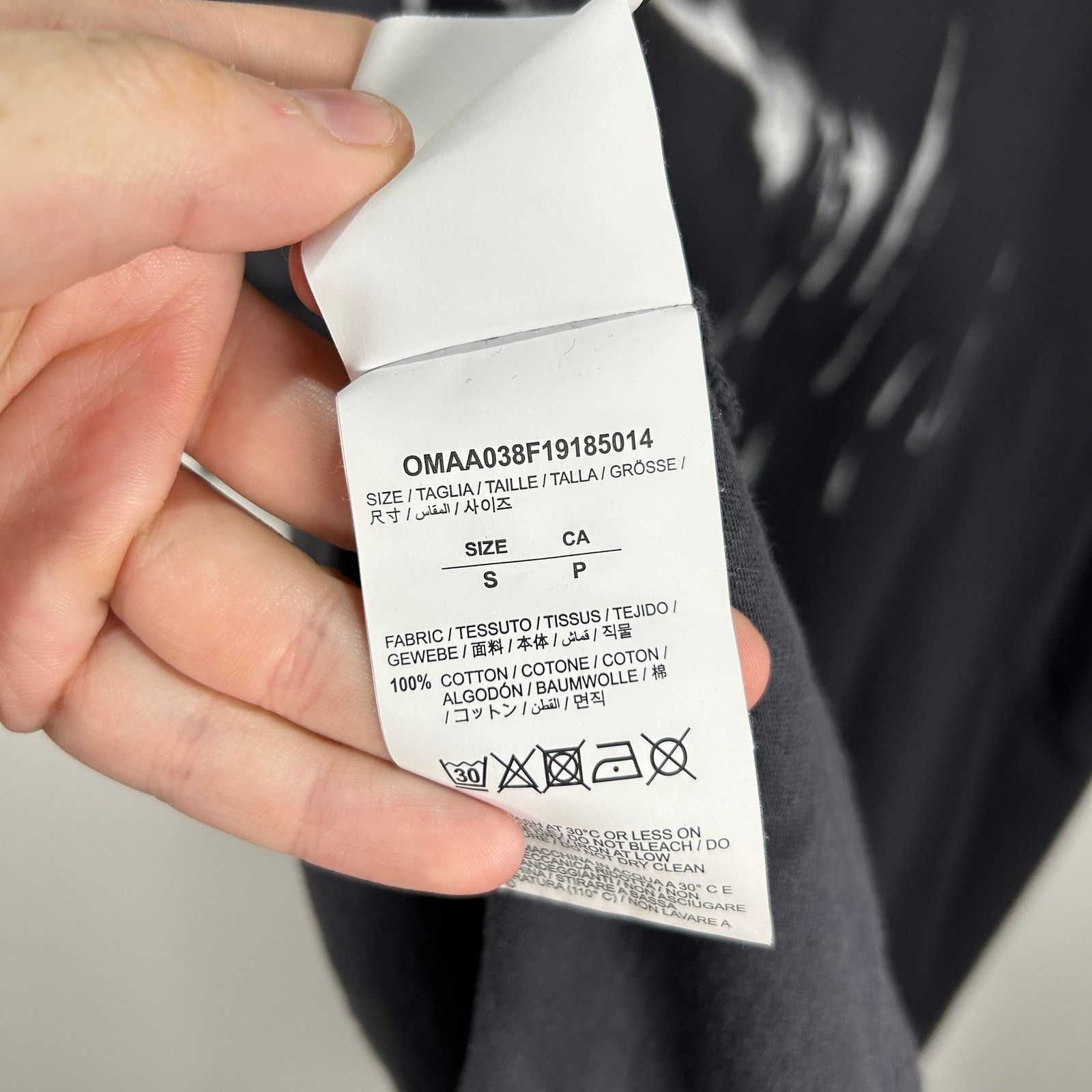 Off-White Off-White 'Beige' Graphic T-Shirt Size S Size US S / EU 44-46 / 1 - 5 Thumbnail