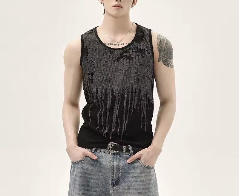 Other Streetwear Men Design Tank Printed Vintage T-Shirt Top Size US M / EU 48-50 / 2 - 1 Thumbnail