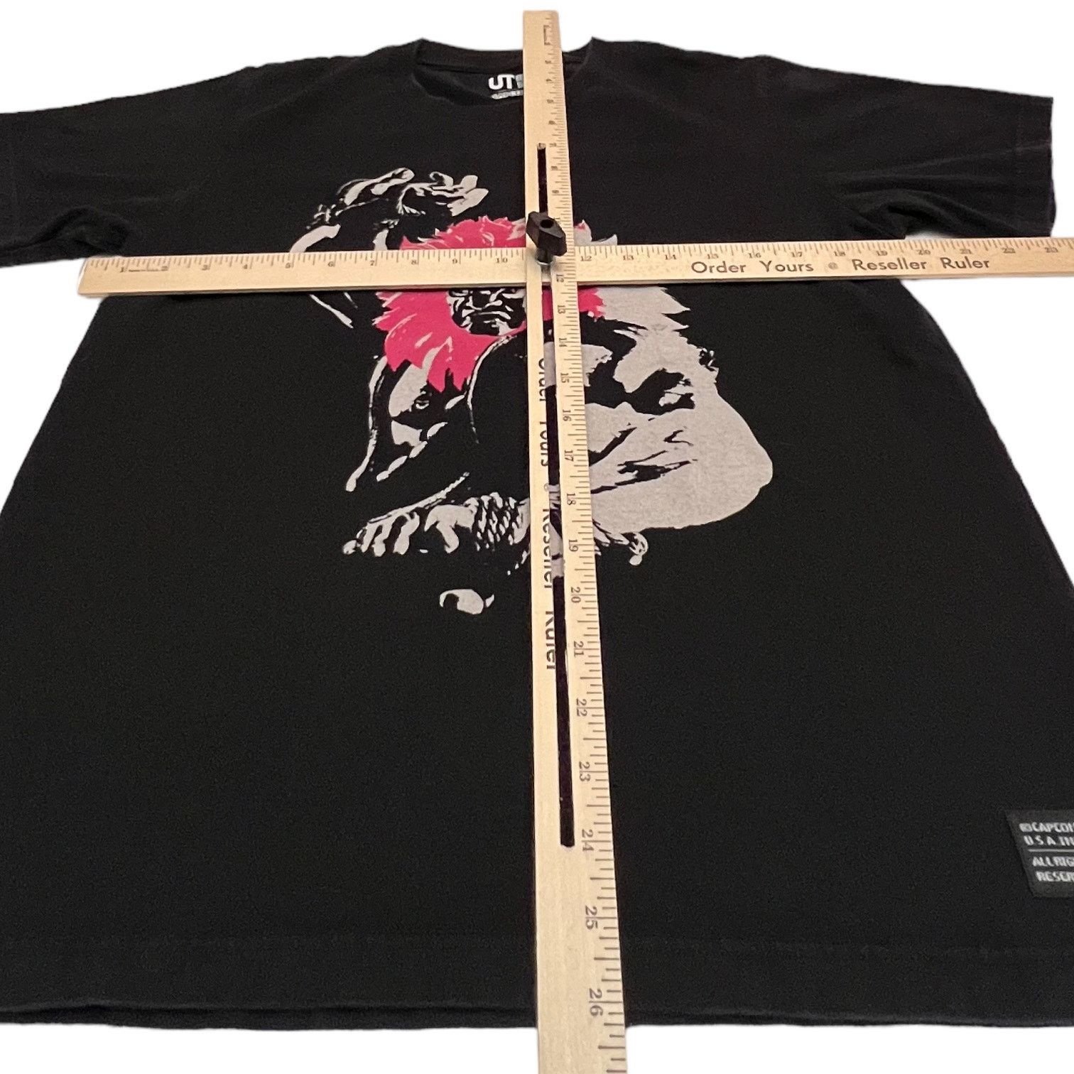 Uniqlo Uniqlo x Capcom UT Street Fighter Akuma Tee Medium Black Size US M / EU 48-50 / 2 - 8 Thumbnail