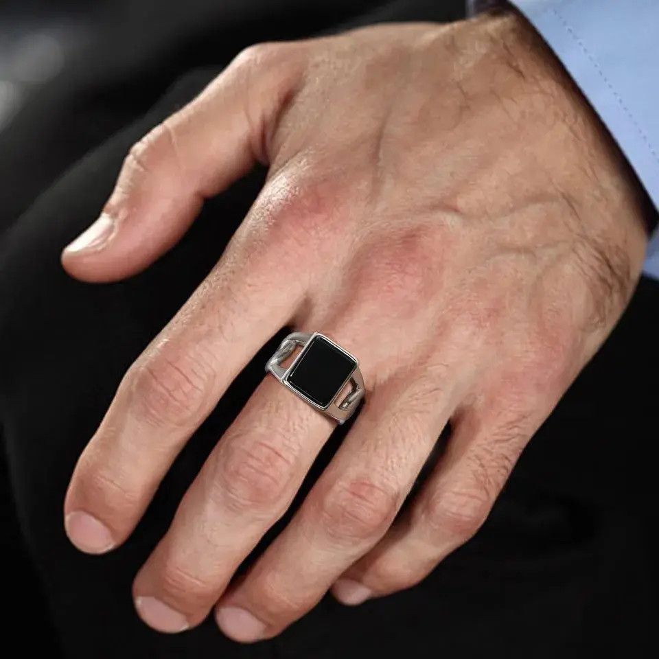 Japanese Brand Signet Ring Size ONE SIZE - 2 Thumbnail