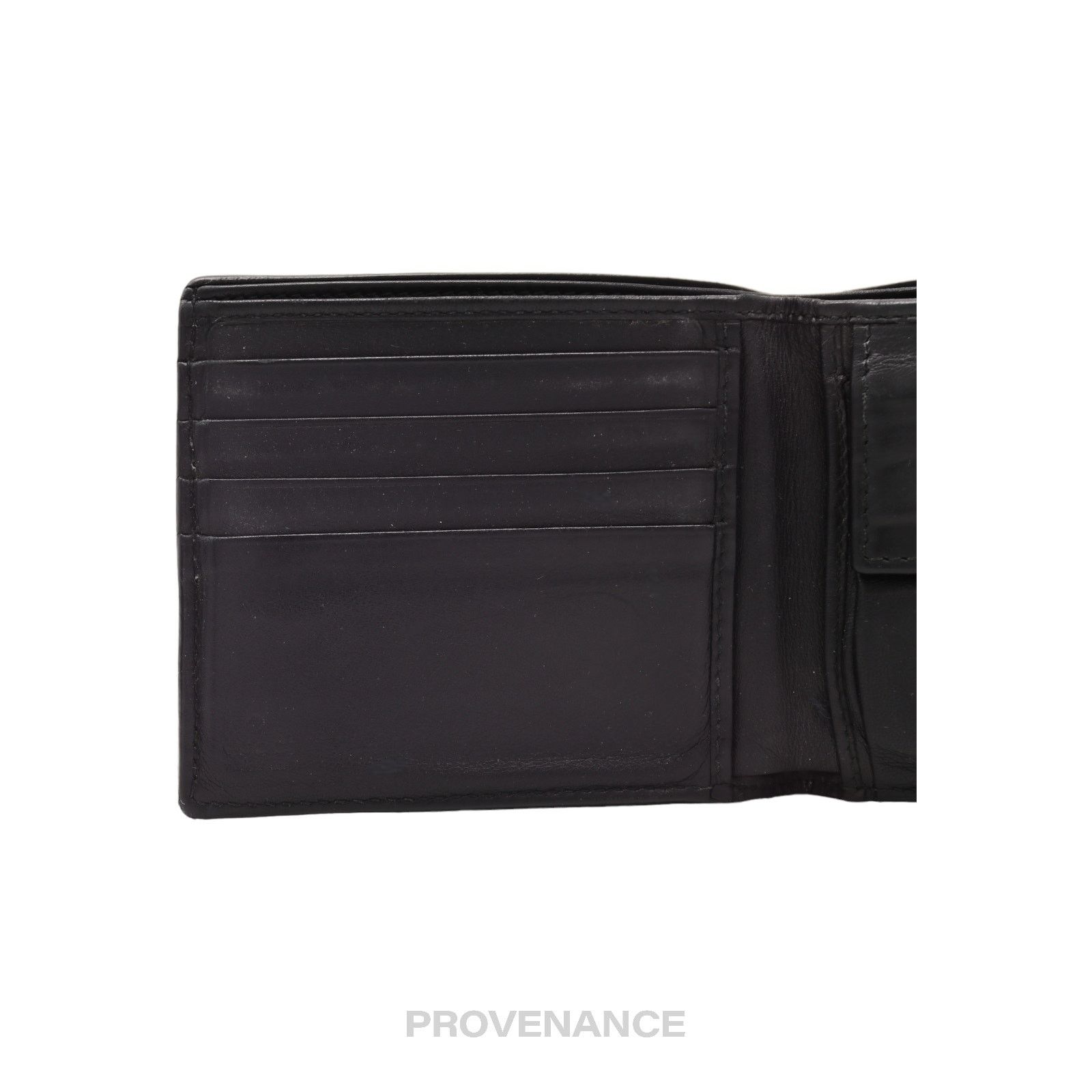 Gucci 🔴 Gucci Embossed Bifold Wallet - Black Size ONE SIZE - 7 Thumbnail