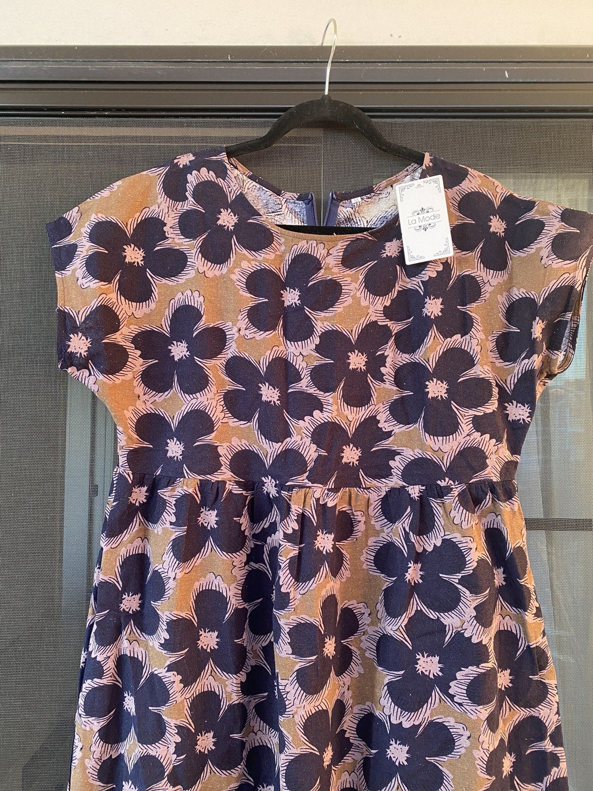 Other Women Summer Casual Printed Beach Floral Dress Short Sleeve Size M / US 6-8 / IT 42-44 - 3 Thumbnail