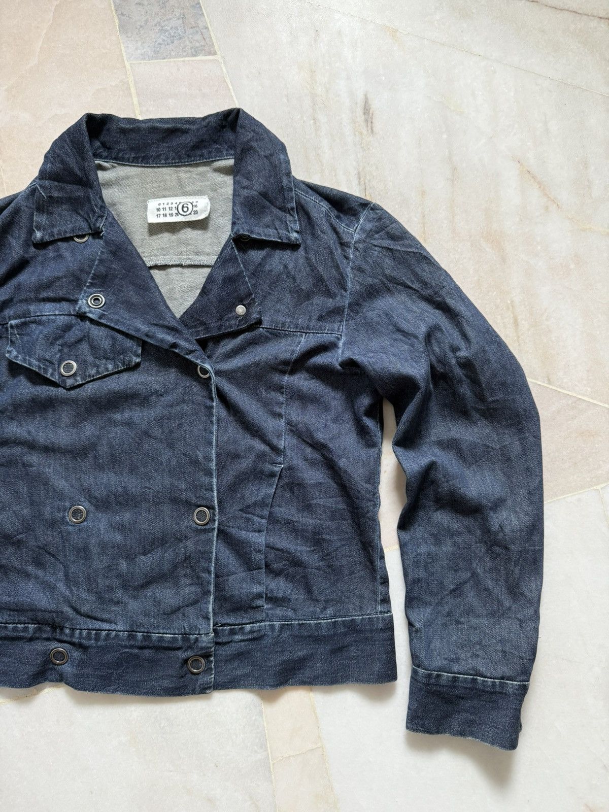 Maison Margiela Maison Margiela MM6 Double Breasted Denim jacket Size M / US 6-8 / IT 42-44 - 6 Thumbnail
