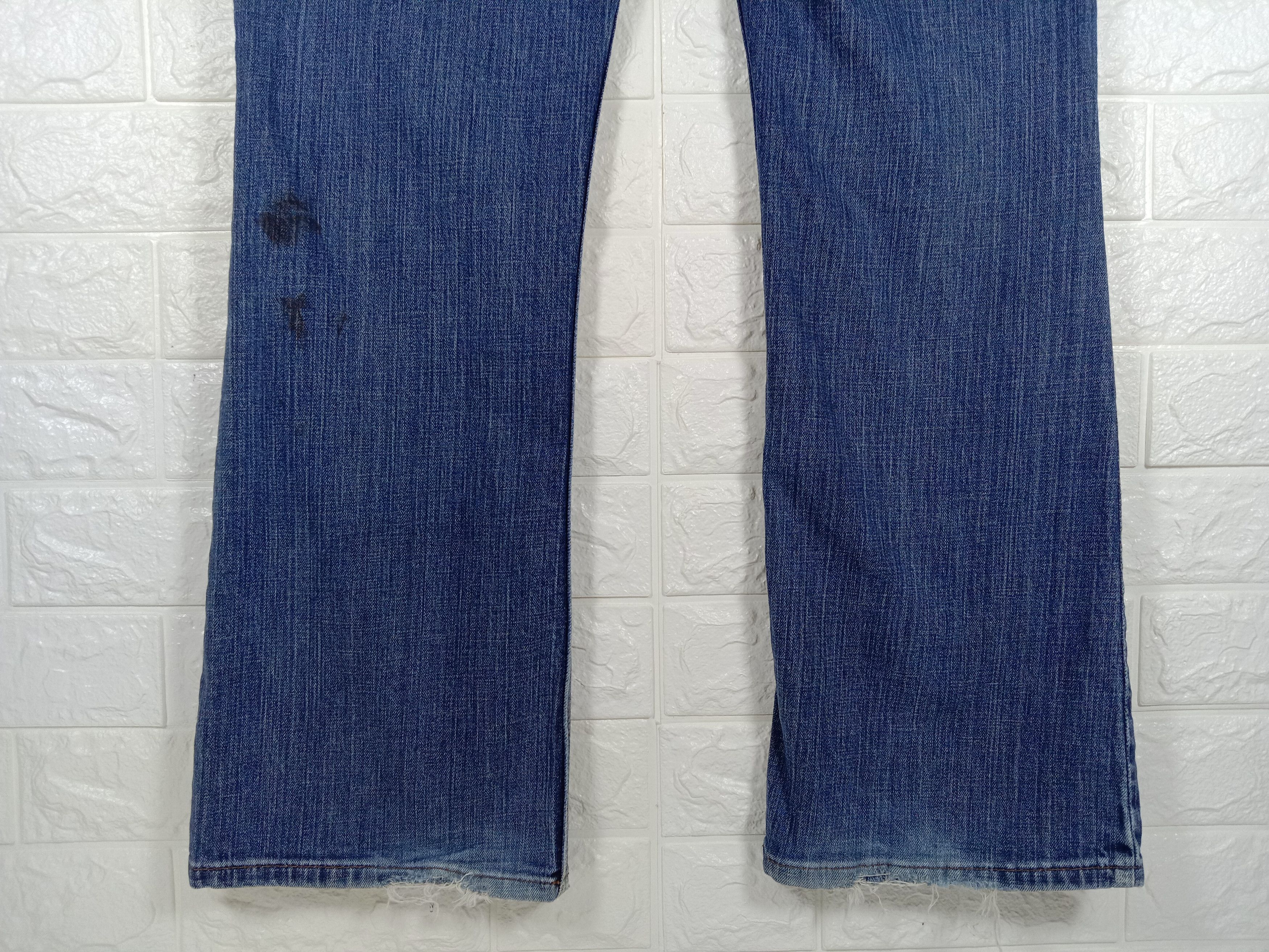 Carhartt Vintage Carhartt Blue Wash Flare Jeans Bell Bottom Denim Size 32" / US 10 / IT 46 - 8 Thumbnail
