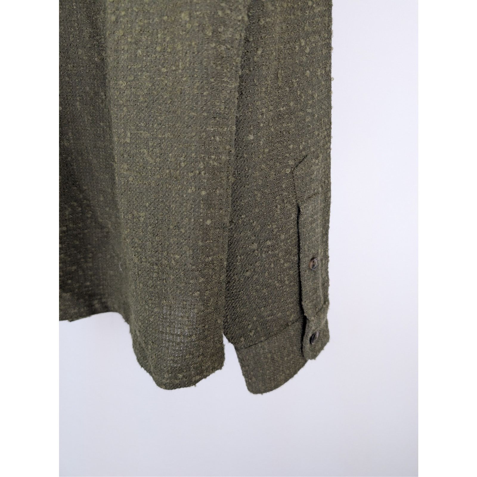 Les Deux o1rshd1 CC20 Kent Corduroy Shirt in Rosin Green Size US M / EU 48-50 / 2 - 13 Thumbnail