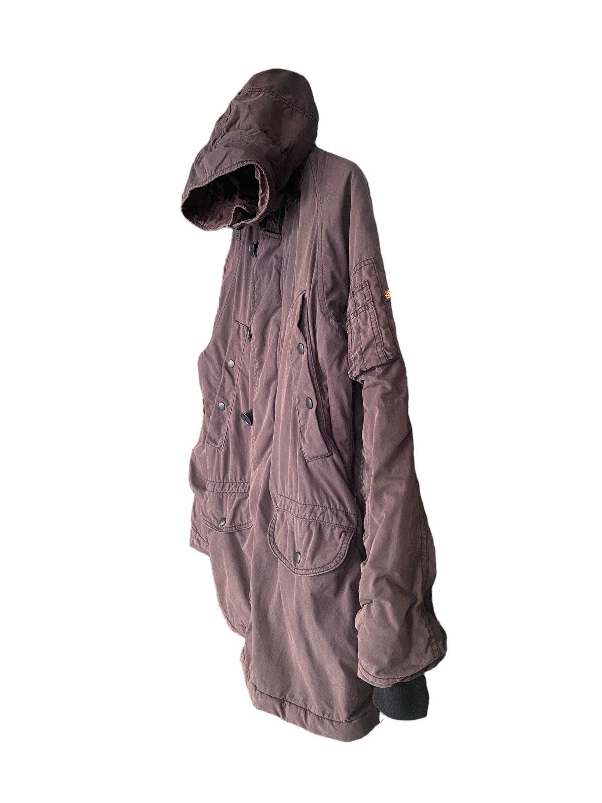 Alpha Industries Vtg MARGARET HOWELL x ALPHA Faded Hoodie Jacket Zipper Size US M / EU 48-50 / 2 - 7 Thumbnail