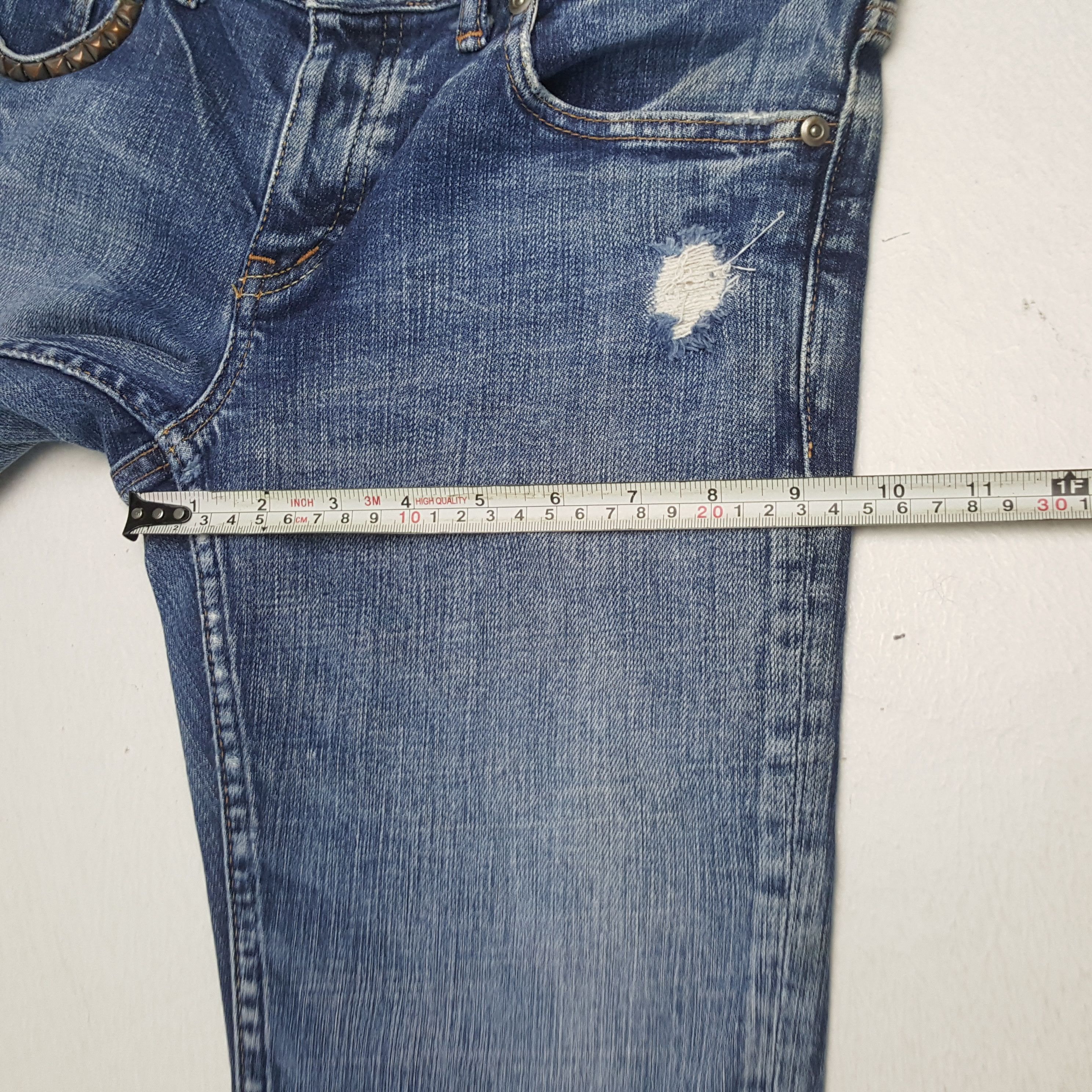 Hysteric Glamour × Japanese Brand × Vintage Vintage HYSTERIC GLAMOUR Japanese Brand Skinny Jeans Size 30" / US 8 / IT 44 - 9 Thumbnail