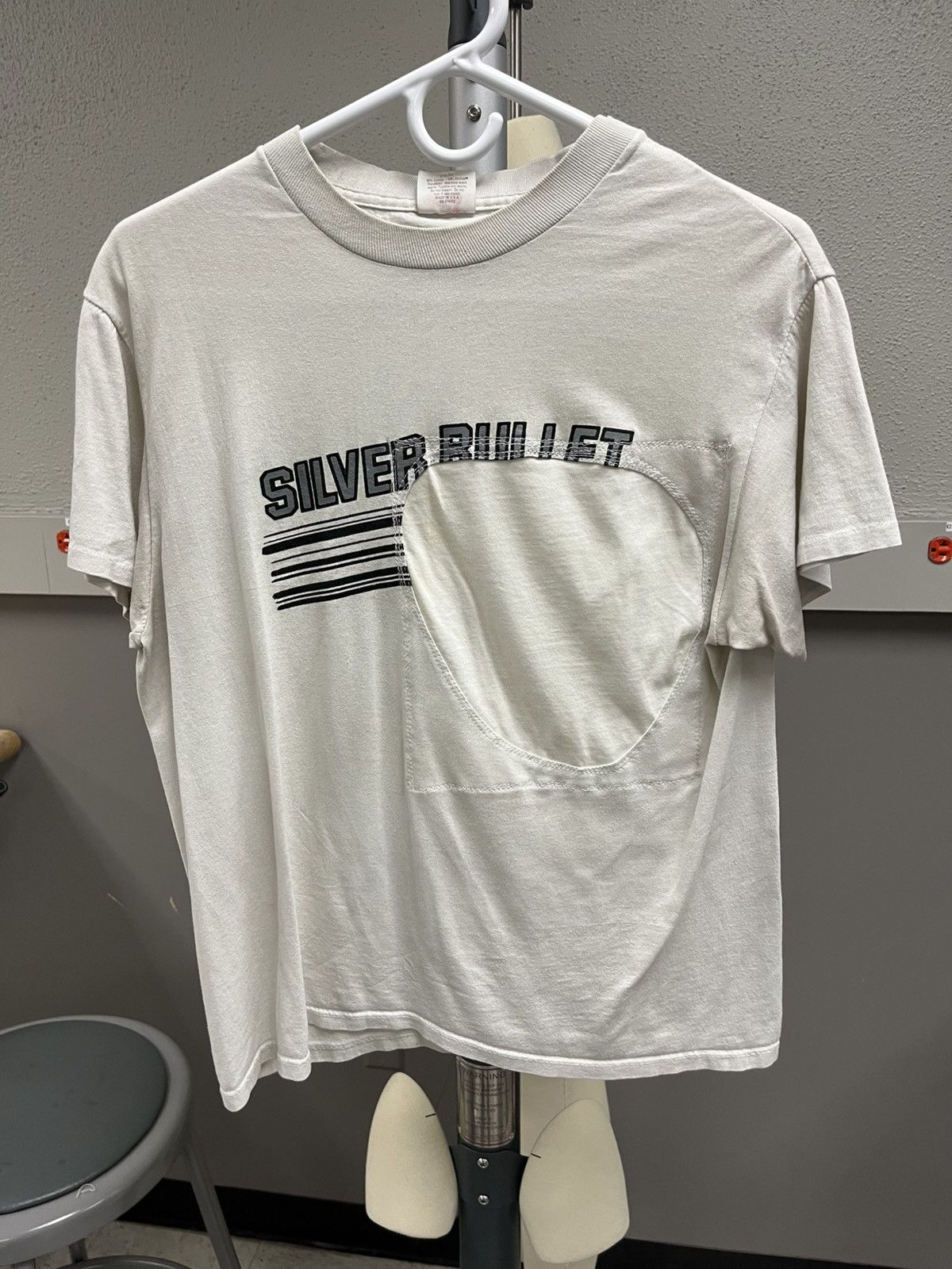 Vintage Vintage 1985 *Repaired* Silver Bullet Promotional T-Shirt Size US M / EU 48-50 / 2 - 1 Thumbnail