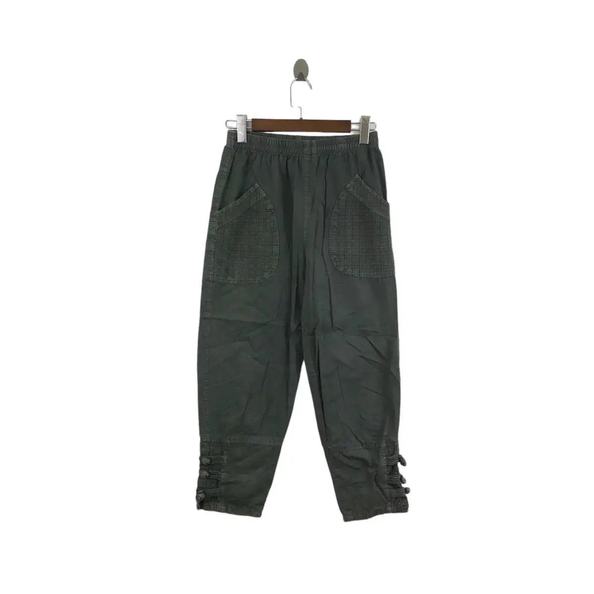 Issey Miyake Vintage 80’ ISSEY MIYAKE Tactical Carpenter Pant Low Crotch Size 26" / US 2 / IT 38 - 1 Thumbnail