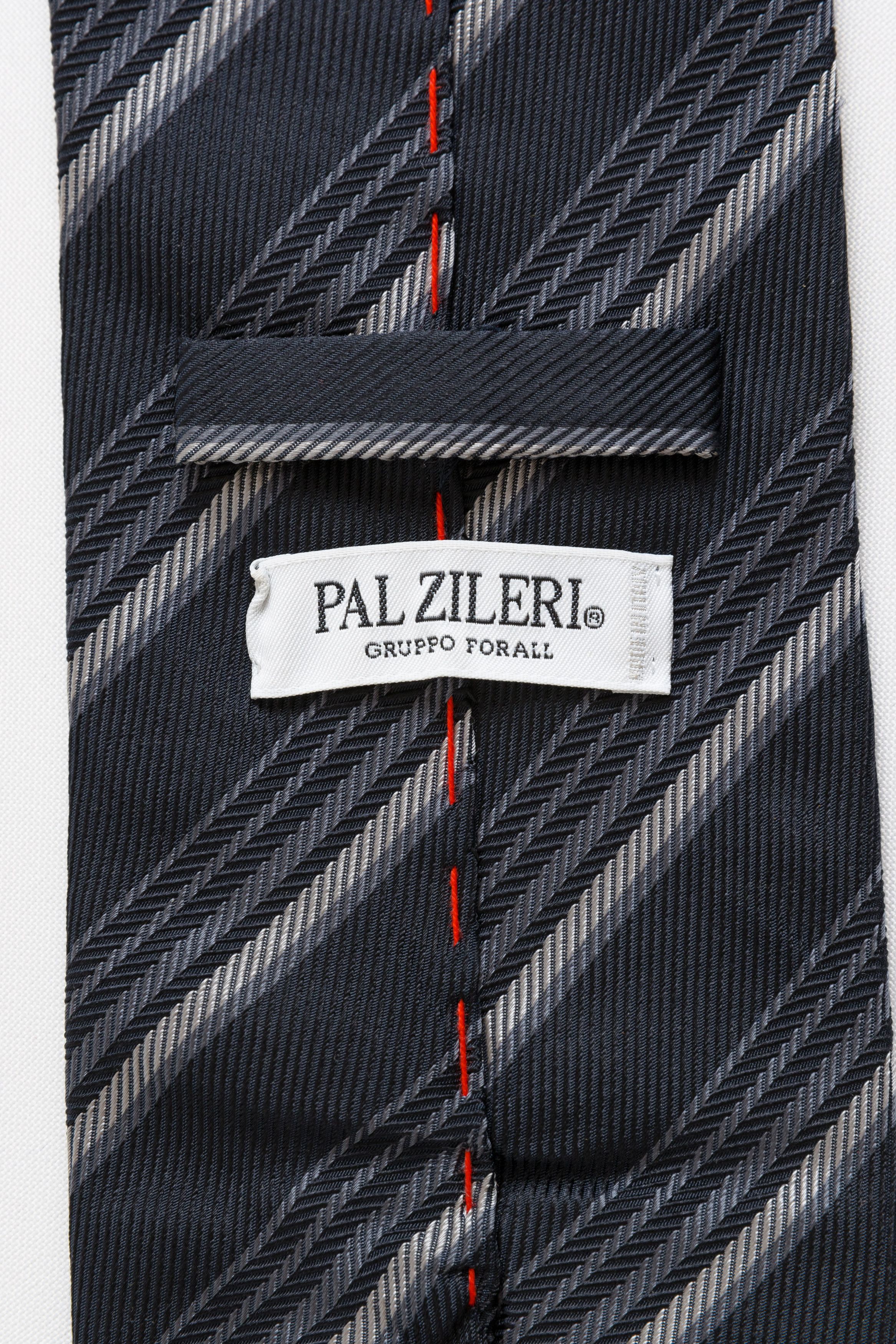 Pal Zileri Pal Zileri Tie striped pattern necktie retro silk tie 042 Size ONE SIZE - 6 Thumbnail