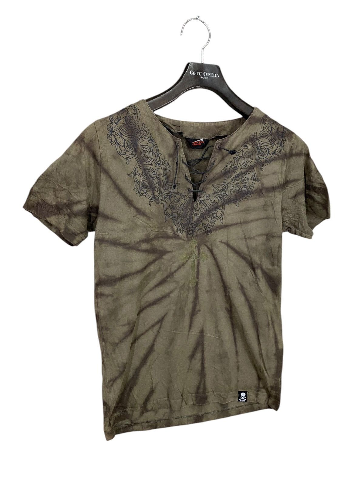 Japanese Brand × Seditionaries × Vintage Dangerous warning punk style cross design tshirt Size US M / EU 48-50 / 2 - 2 Thumbnail