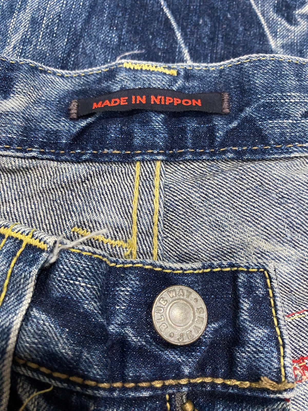 Designer × Japanese Brand Blue Way Flare Boot Cut Ladies Denim Jeans W32” Size 32" / US 10 / IT 46 - 11 Thumbnail