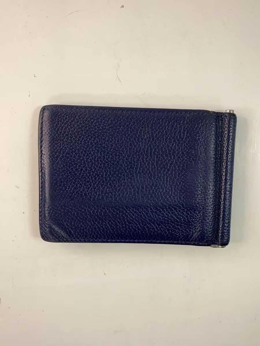 Balenciaga Balenciaga Leather Bi-Fold Wallet Navy Size ONE SIZE - 2 Thumbnail