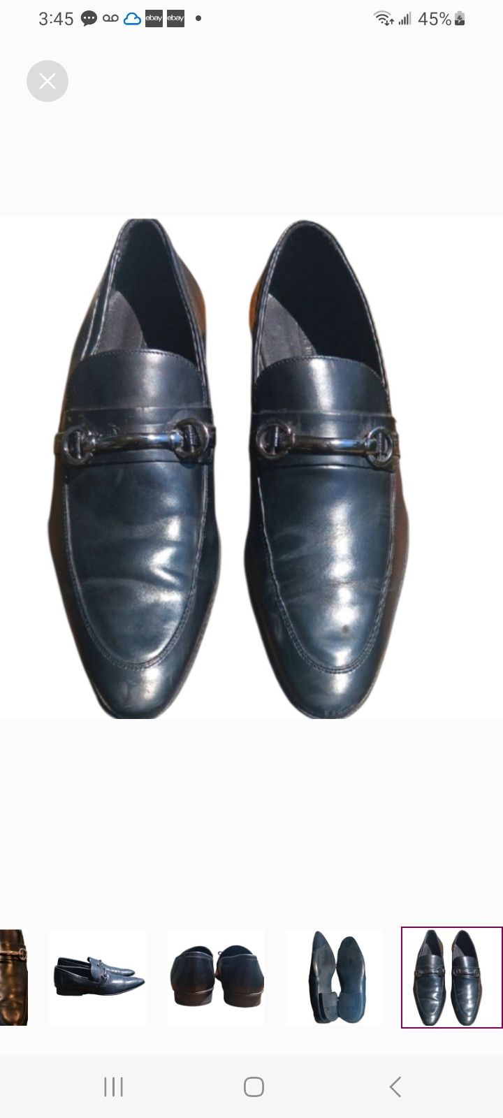 Zara Zara Man Leather Mocassin Loafers Size US 8 / EU 41 - 8 Thumbnail