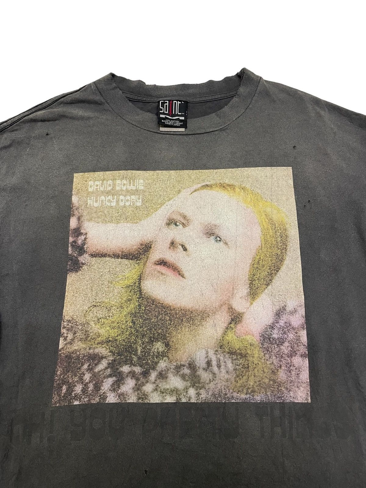 Band Tees SAINT MXXXXXX DAVID BOWIE HUNKY DORY LONGSLEEVE TEES Size US L / EU 52-54 / 3 - 3 Thumbnail