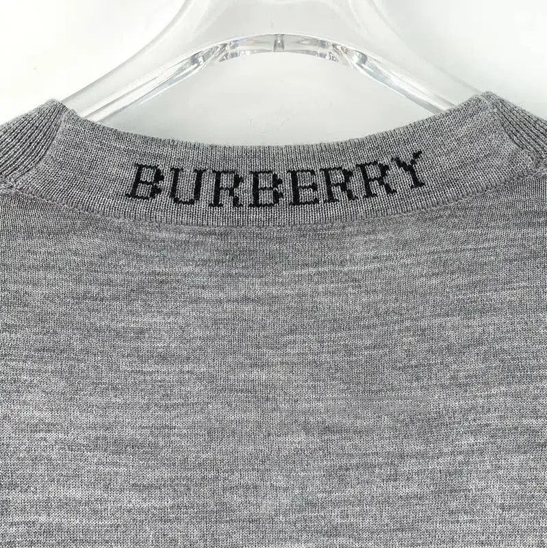 Burberry Burberry Gray Women's Wool Knit Sweater. Size L / US 10 / IT 46 - 5 Thumbnail