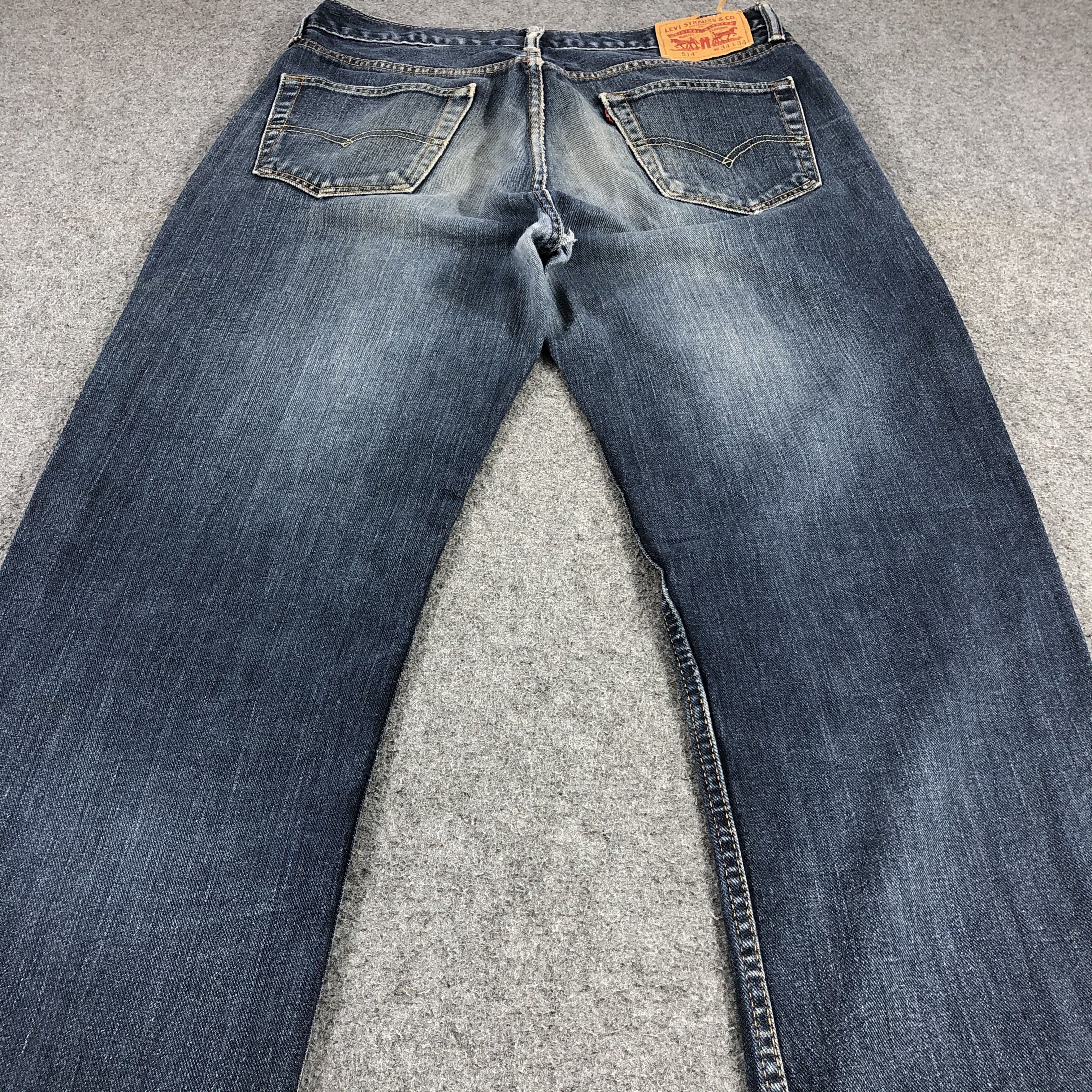 Levi's × Vintage Vintage Distress Levis 514 Jeans-JM1135 Size US 34 / EU 50 - 4 Thumbnail