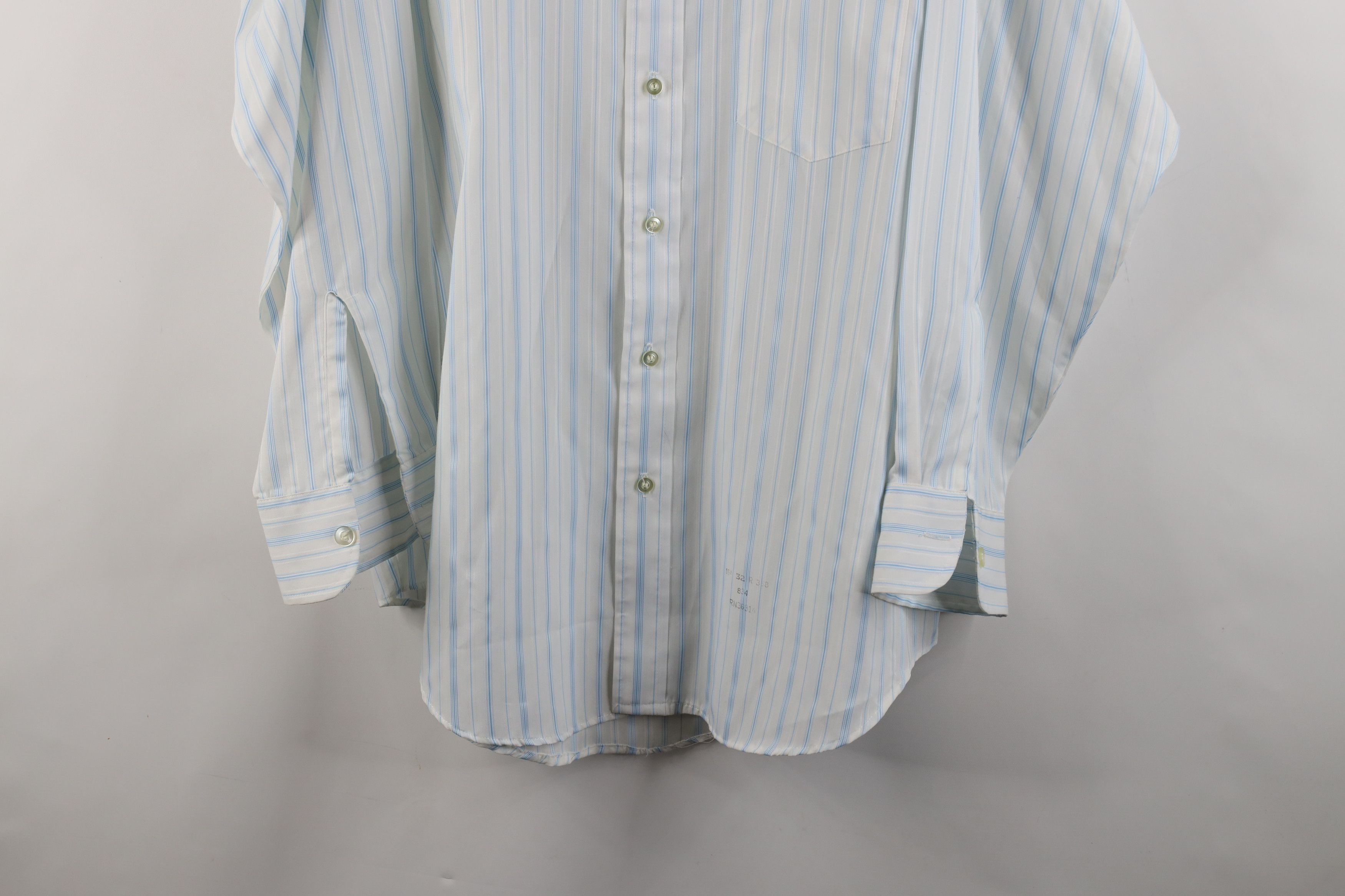 Vintage Vintage 70s Streetwear Striped Collared Button Shirt USA Size US M / EU 48-50 / 2 - 3 Thumbnail