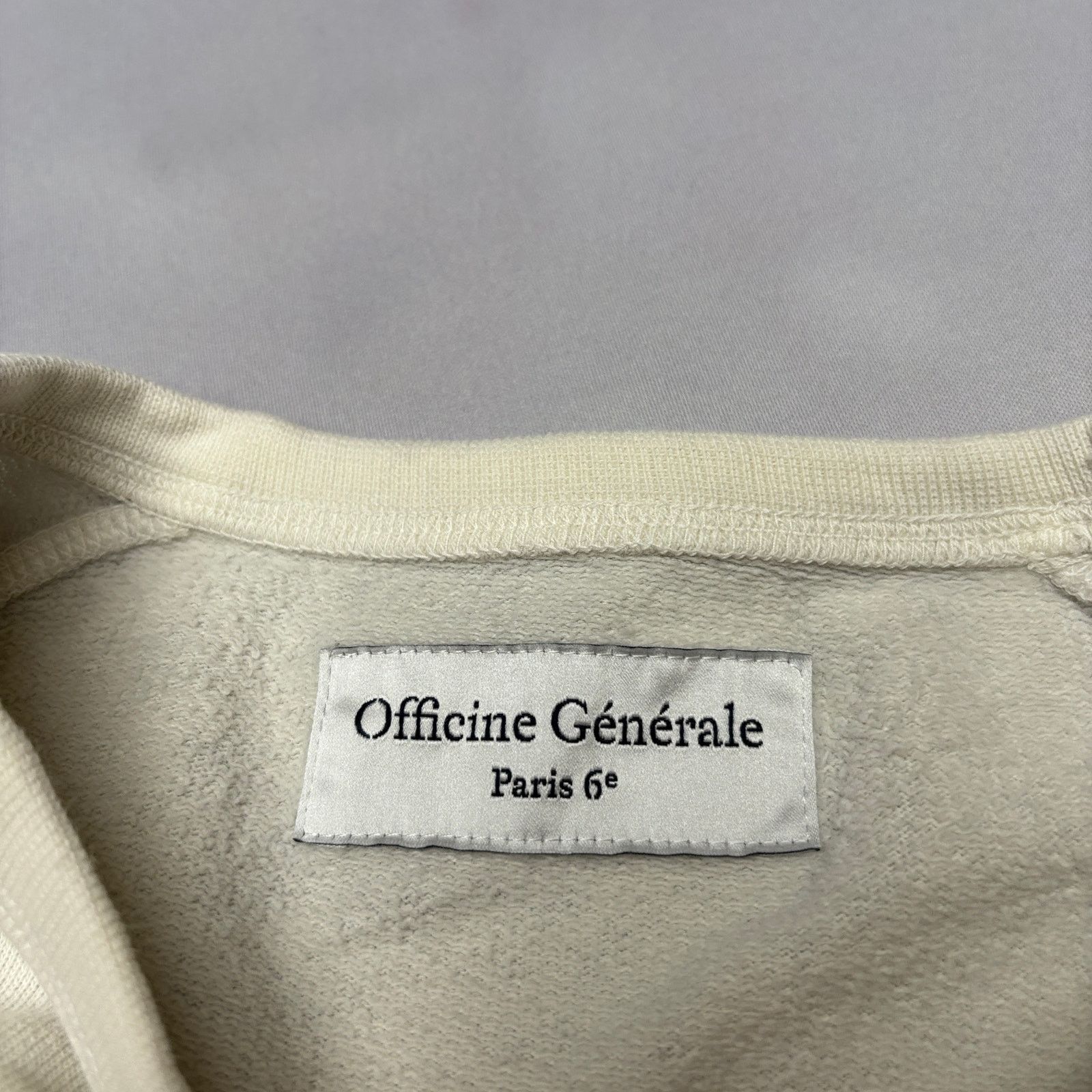 Officine Generale Officine Generale Paris 6e Sweatshirt Pillover Small Retro Size US S / EU 44-46 / 1 - 4 Thumbnail