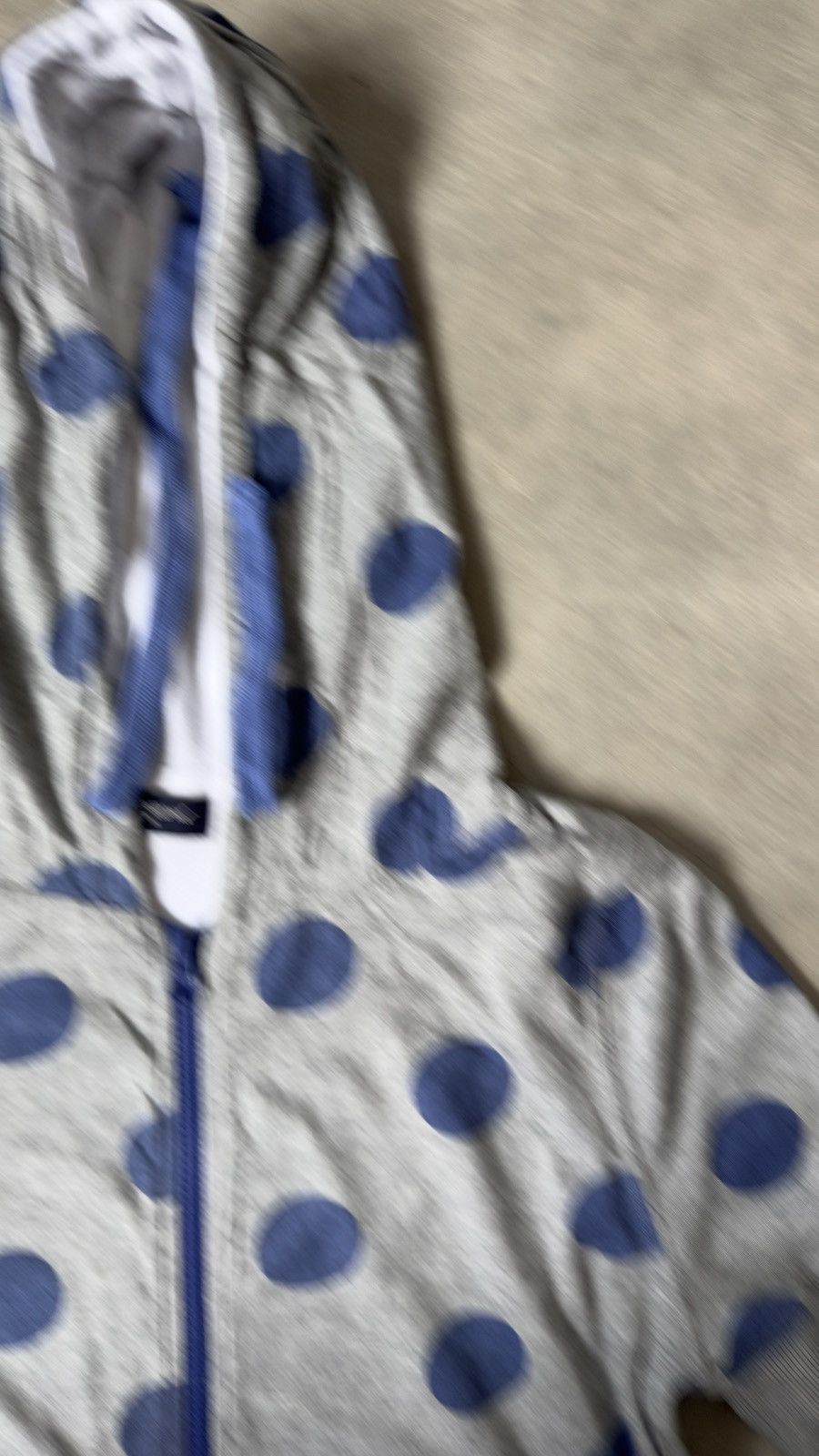 Japanese Brand VINTAGE CATHERINE HARNEL POLKA DOT SHORT SLEEVE HOODIE Size US S / EU 44-46 / 1 - 4 Thumbnail