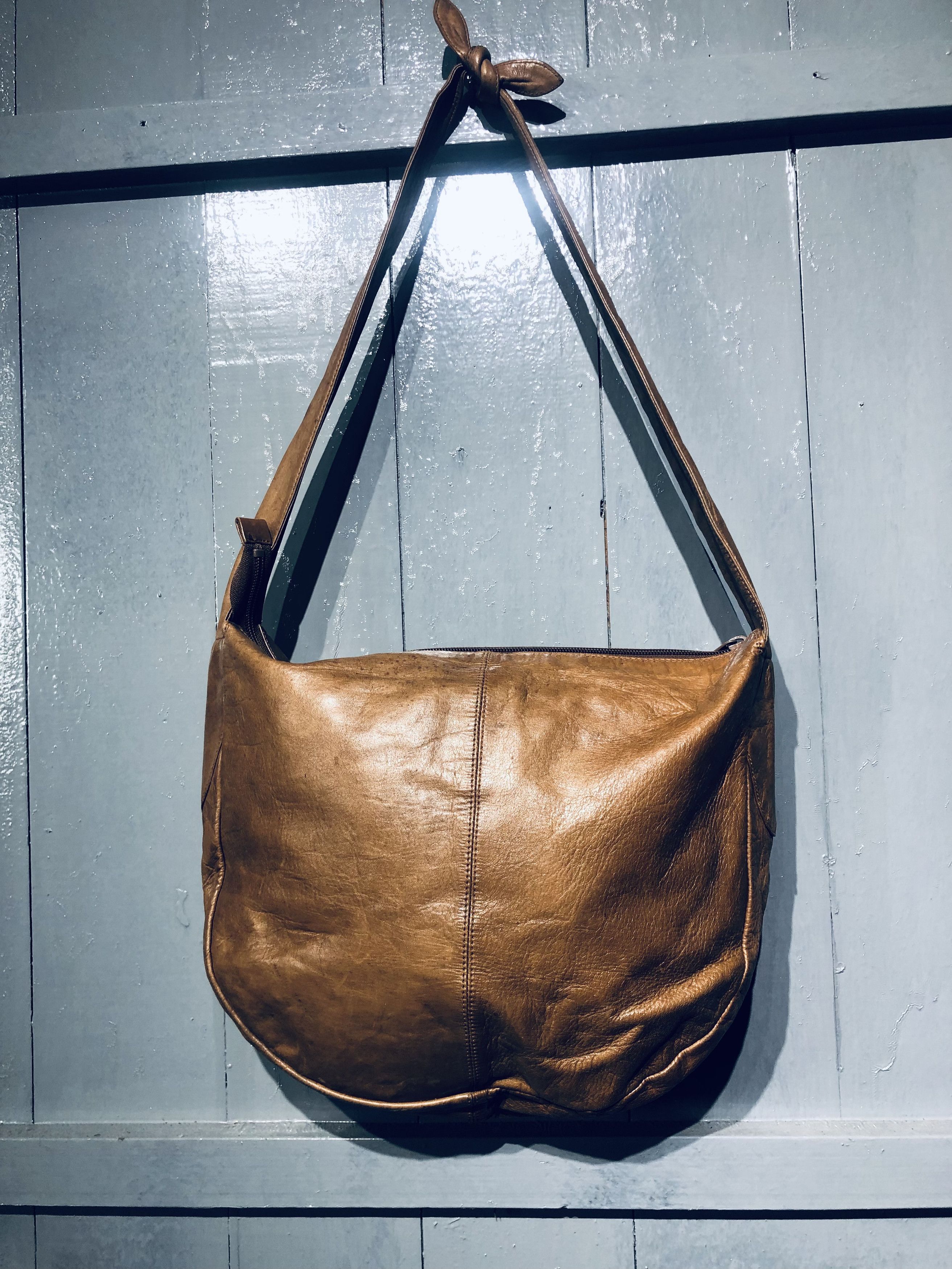 Genuine Leather × Japanese Brand FULL LEATHER PELLE BORSA SHOULDER BAG‼️ Size ONE SIZE - 13 Thumbnail