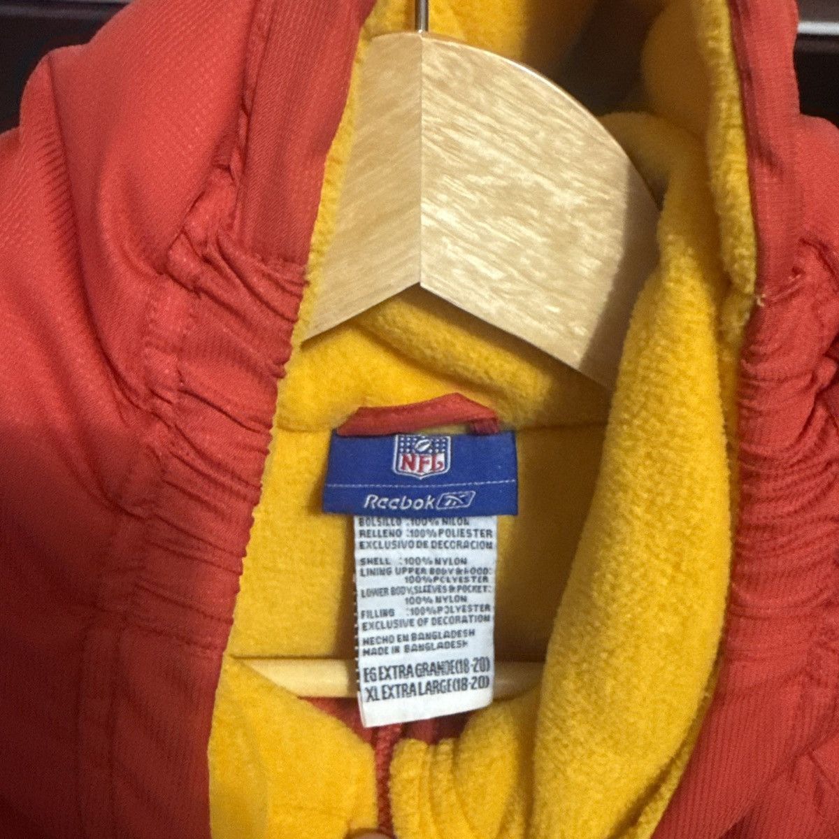 Reebok Vintage Reebok NFL Kansas City Chiefs Puffer Jacket XL Size US XL / EU 56 / 4 - 3 Thumbnail