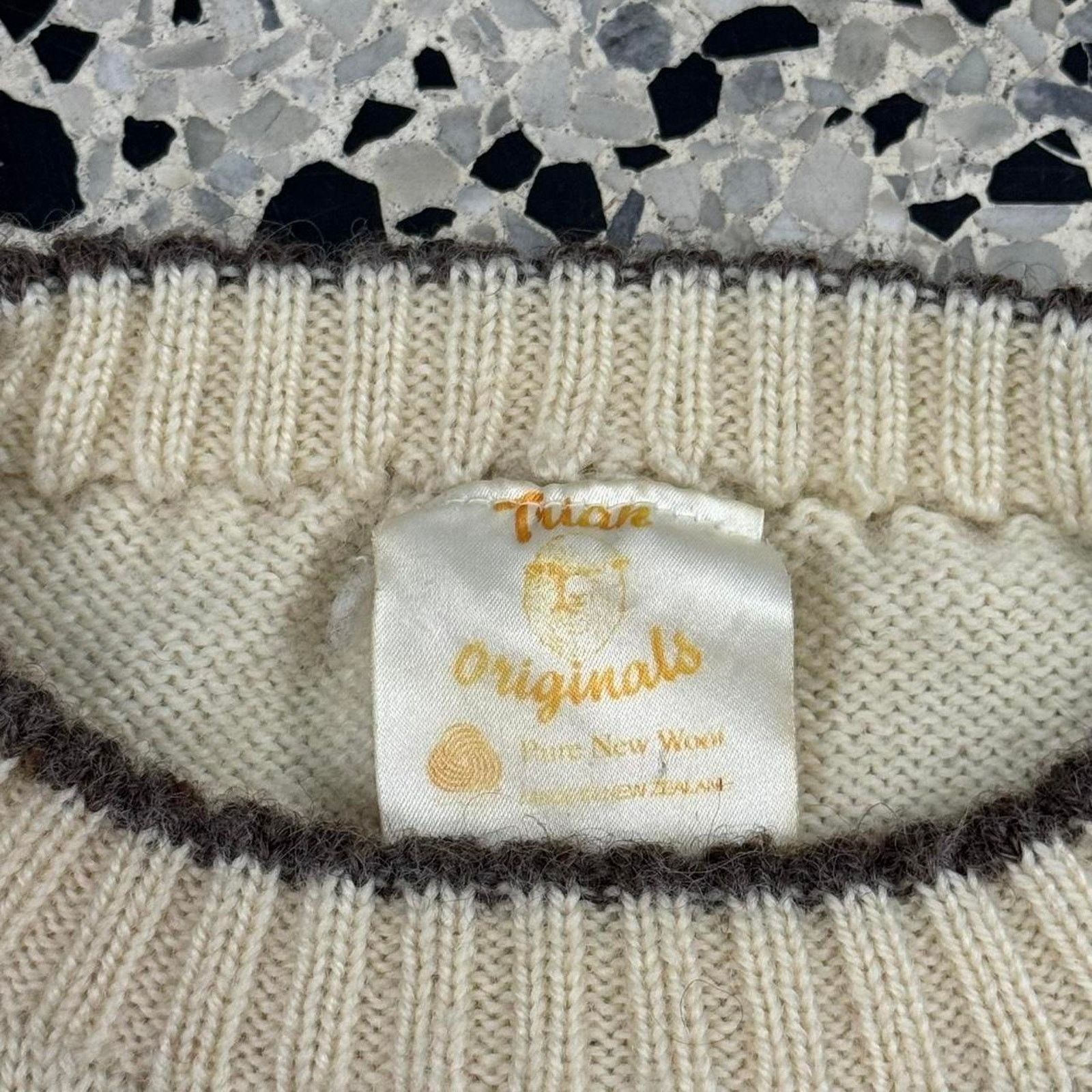 Vintage × Woolrich Woolen Mills VINTAGE TRIAN ORIGINALS PURE NEW WOOL COUNTING SHEEP SWEATER Size US M / EU 48-50 / 2 - 3 Thumbnail