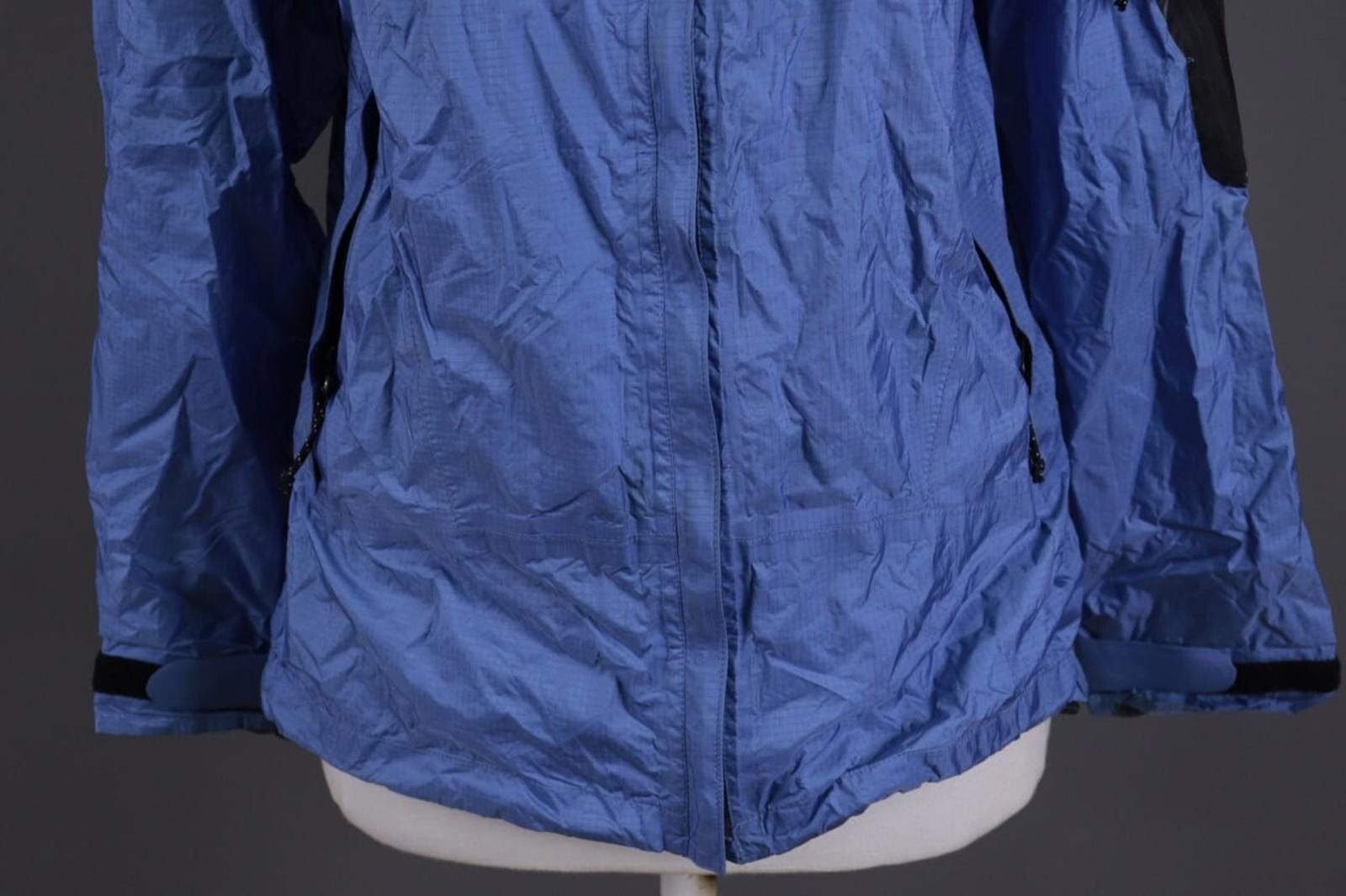 Mountain Hardwear Mountain Hardwear Blue Full Zip Nylon Hooded Jacket Size 10 Size L / US 10 / IT 46 - 2 Thumbnail