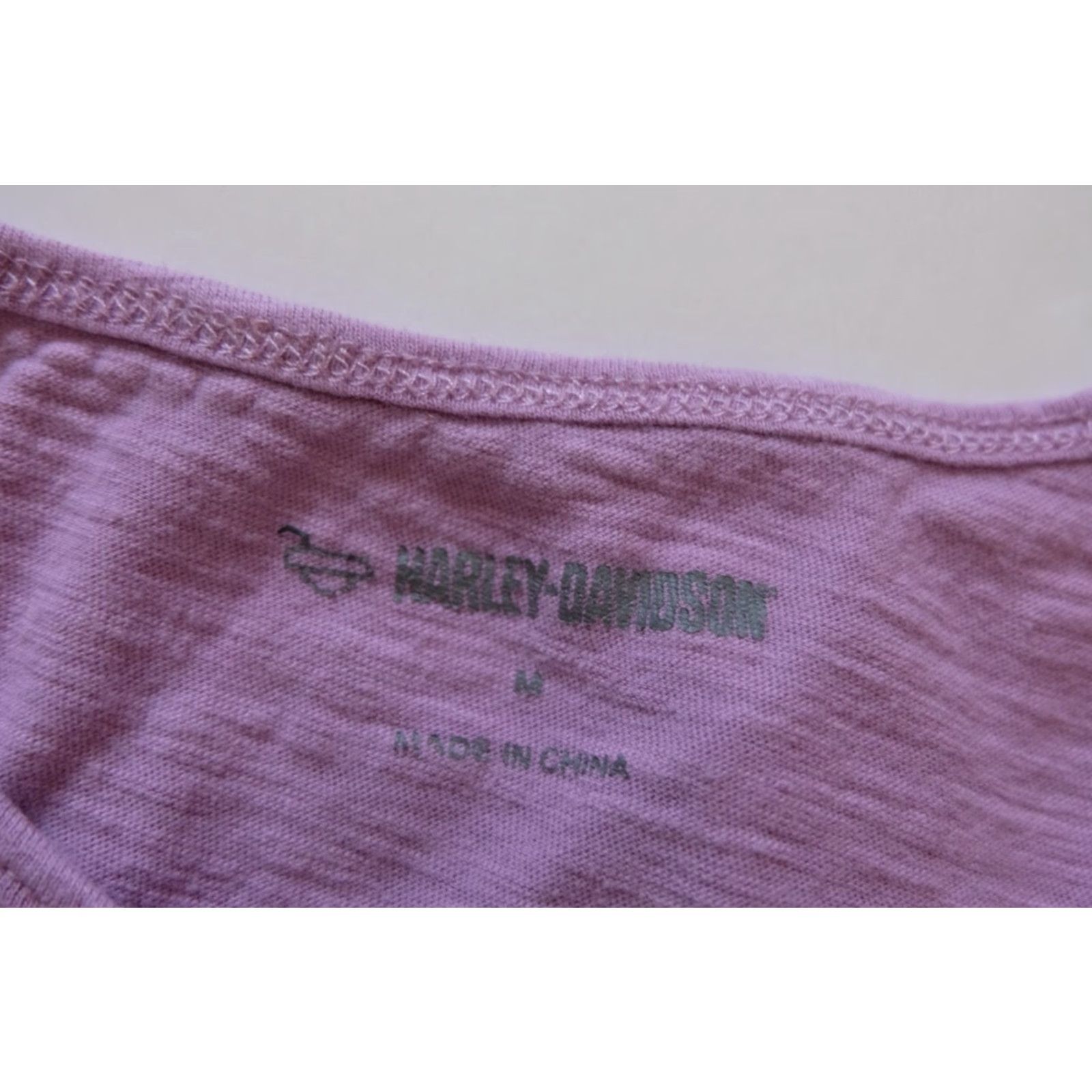 Harley Davidson VINTAGE Harley-Davidson T-Shirt Women’s M Purple Motorcycle Graphic Long Sleeve Shirt Size M / US 6-8 / IT 42-44 - 6 Thumbnail