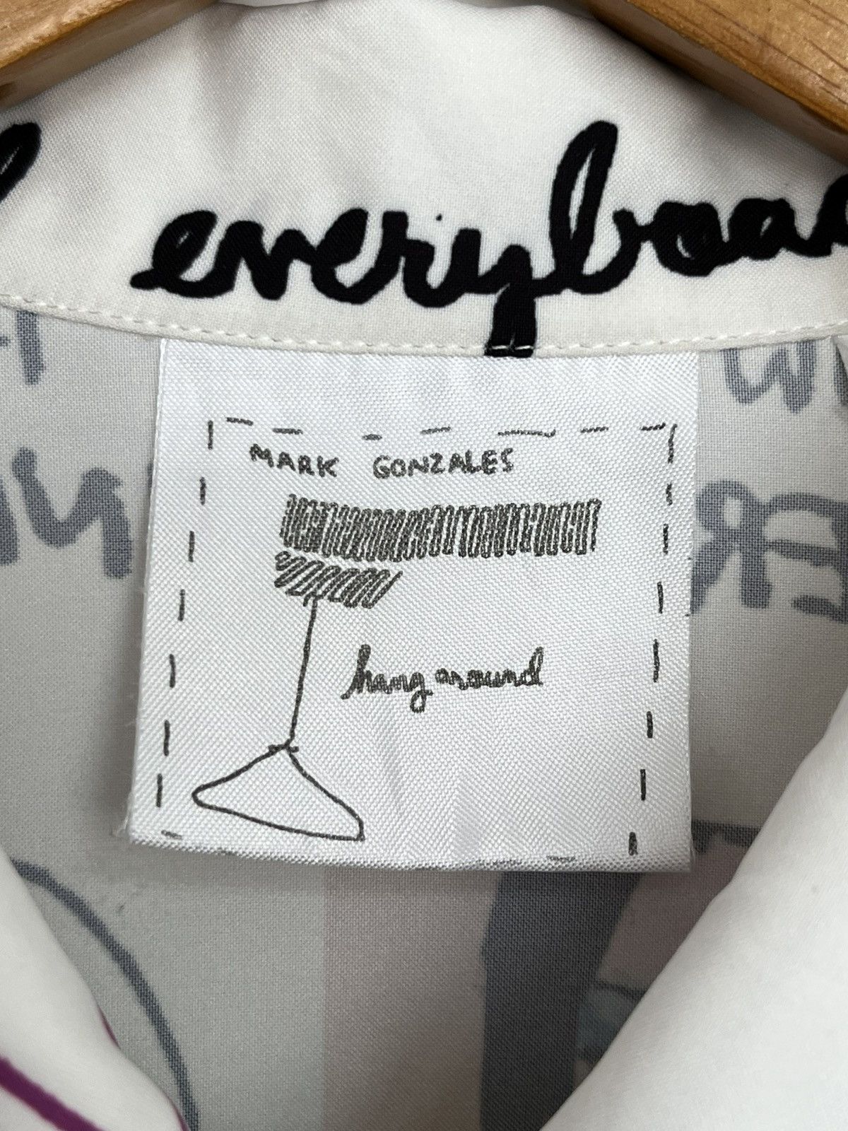 Zero Skateboards Mark Gonzales Skateboarding All-over Print Shirt Size US L / EU 52-54 / 3 - 5 Thumbnail