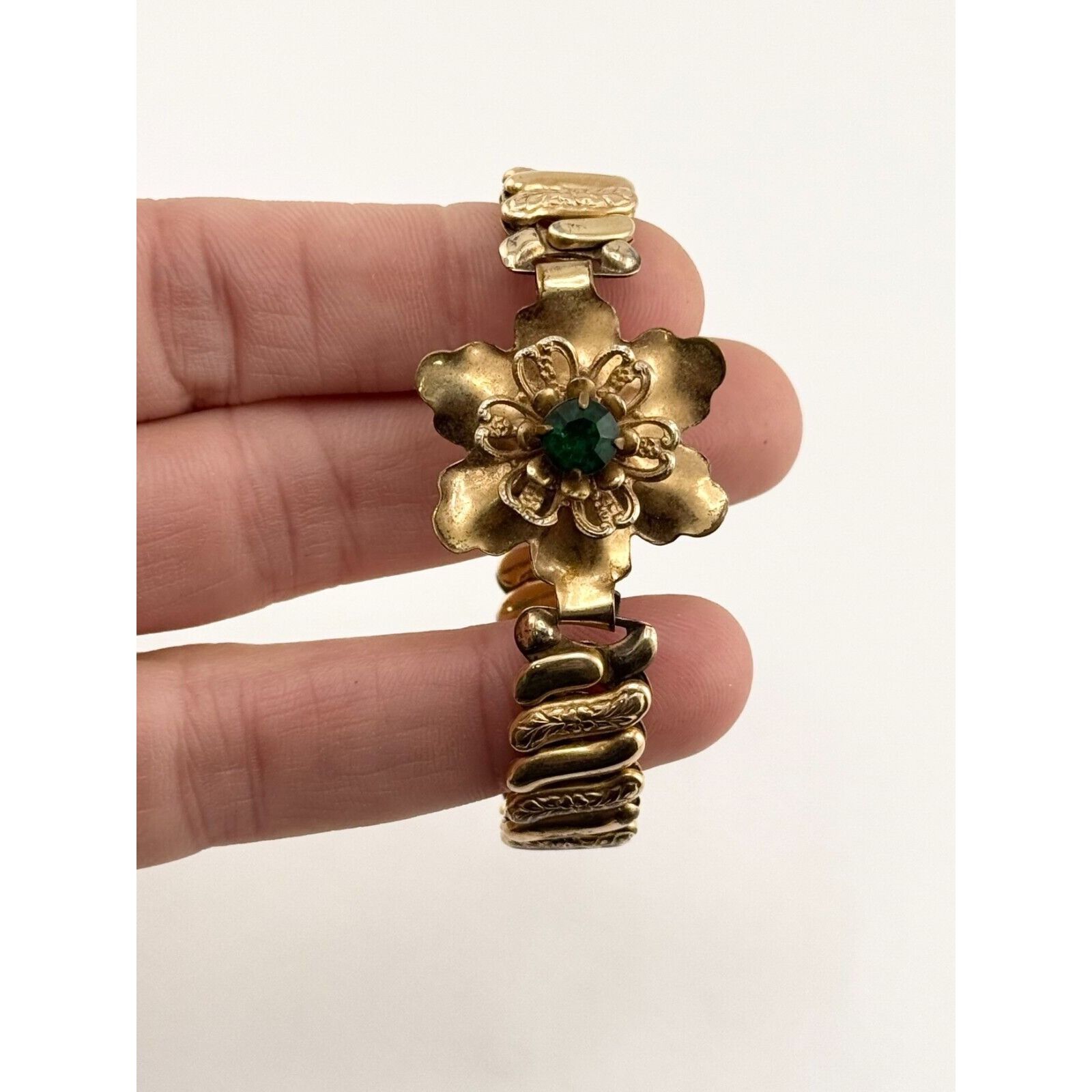 Vintage Vintage Barclay 1/20 12K Gold Filled Flower Expansion Sweeth Size ONE SIZE - 7 Thumbnail