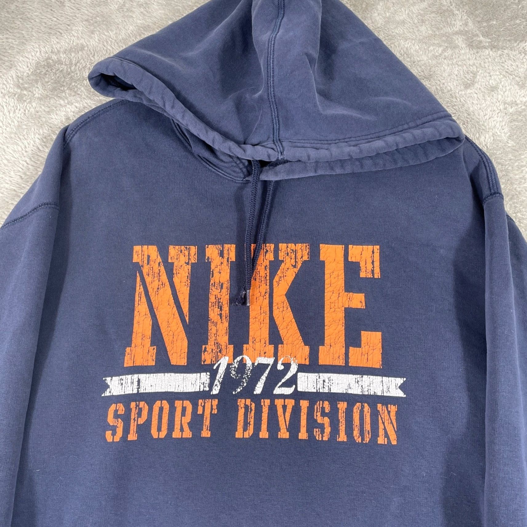 Nike VINTAGE Nike Hoodie Mens 2XL Blue Skate Pullover Sweatshirt Surf Y2K Size US XXL / EU 58 / 5 - 5 Thumbnail