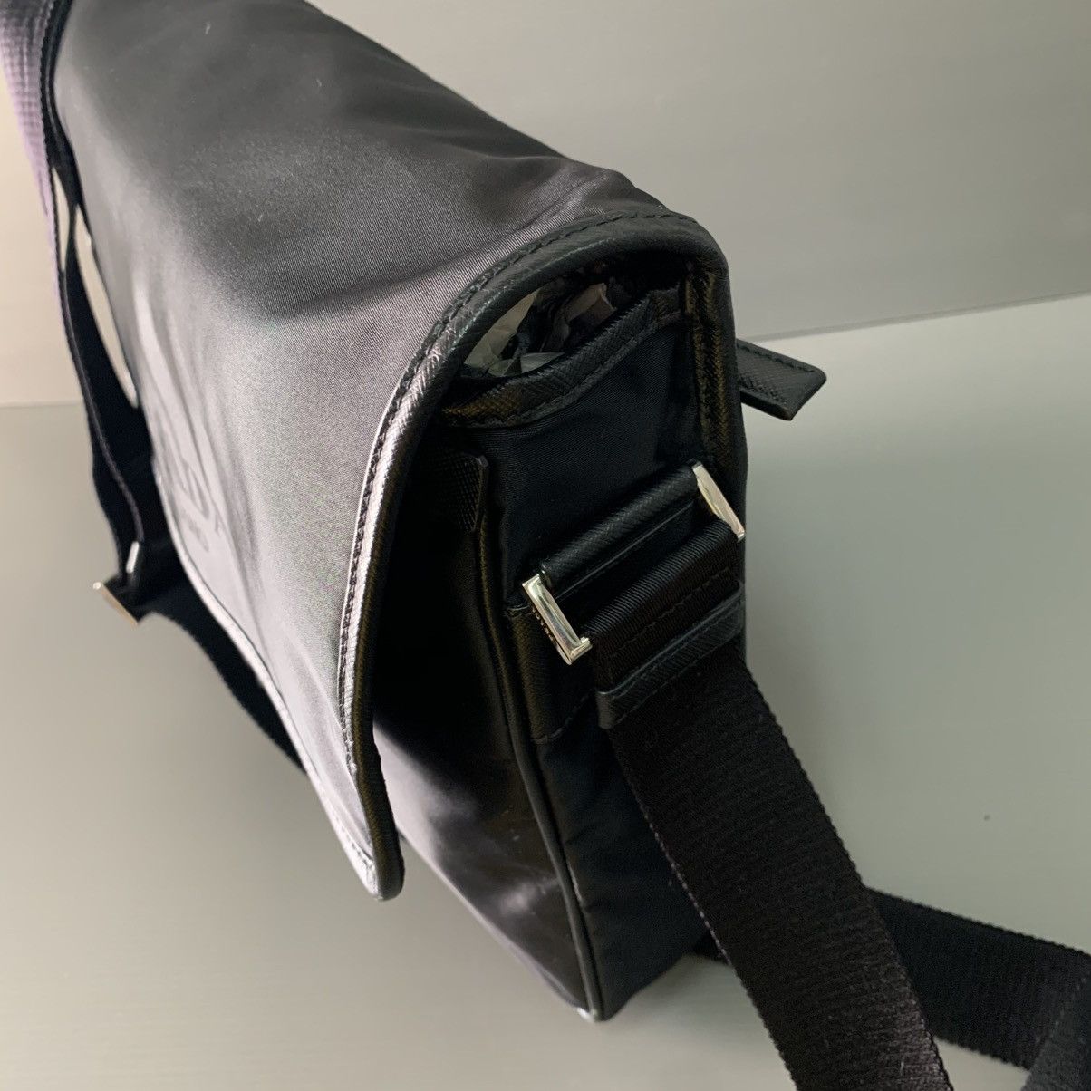 Prada Prada Nylon Black Mesengger Bag Size ONE SIZE - 12 Thumbnail