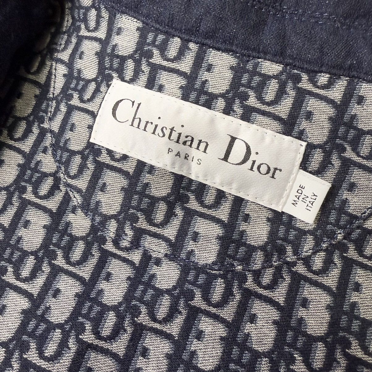 Dior Christian Dior - Monogram Lining - Double Breasted Jacket Size S / US 4 / IT 40 - 7 Thumbnail