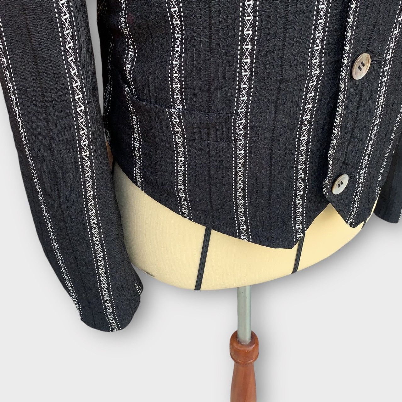 Comme des Garcons AD1989 Tricot Comme Des Garcons Cropped Cardigan Jacket Size M / US 6-8 / IT 42-44 - 9 Thumbnail