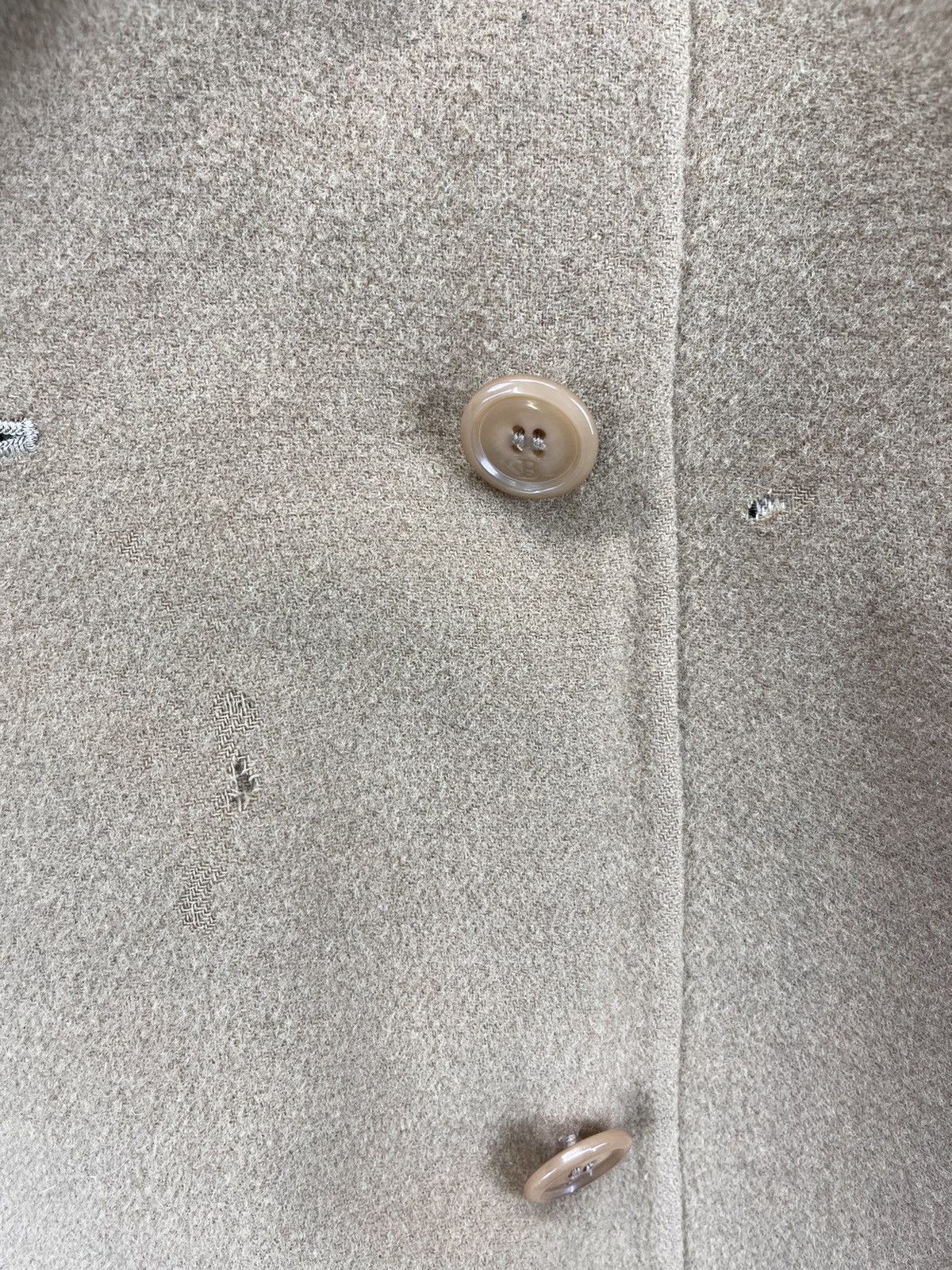 Burberry × Vintage Vintage 90s Burberry Double Breasted Wool Jacket Size L / US 10 / IT 46 - 15 Thumbnail