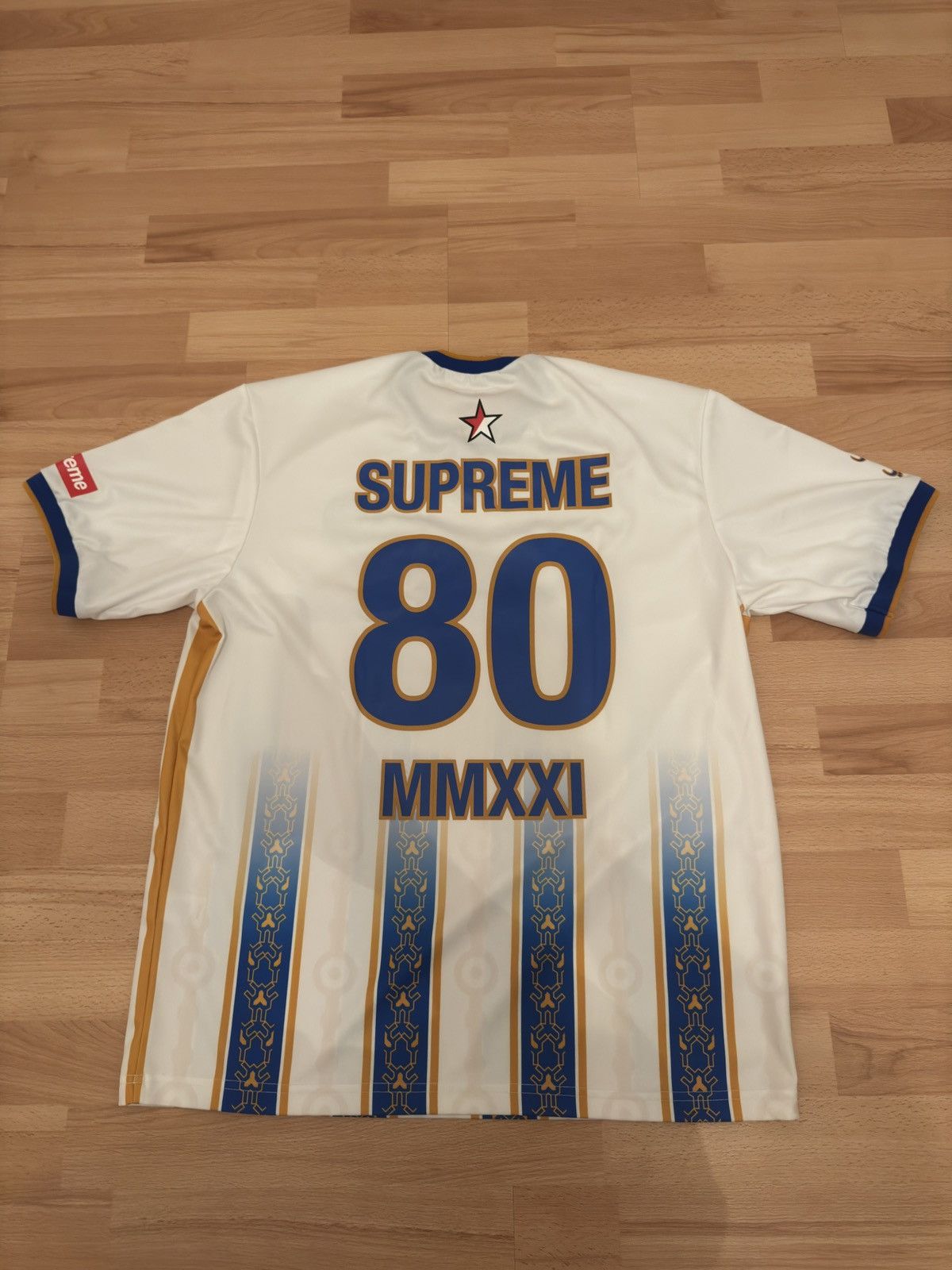 Supreme Supreme Arabic jersey Size US M / EU 48-50 / 2 - 5 Thumbnail