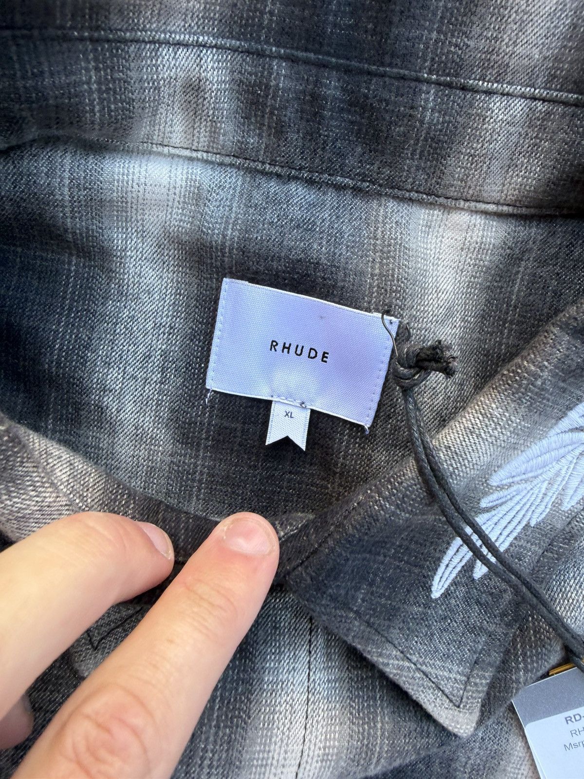 Rhude Rhude Racing Flannel Shirt New With Tags XL Rare Size US XL / EU 56 / 4 - 8 Thumbnail