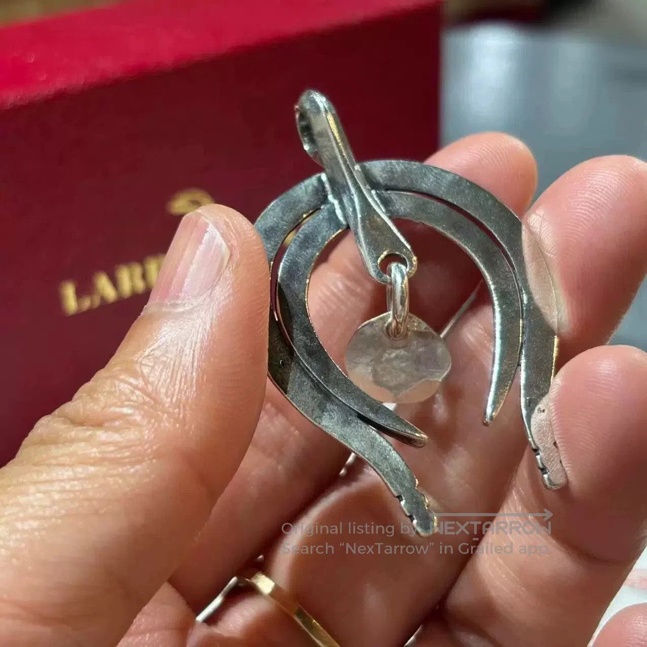 Larry Smith larry smith guardian pendant with authenticity card. Size ONE SIZE - 4 Thumbnail