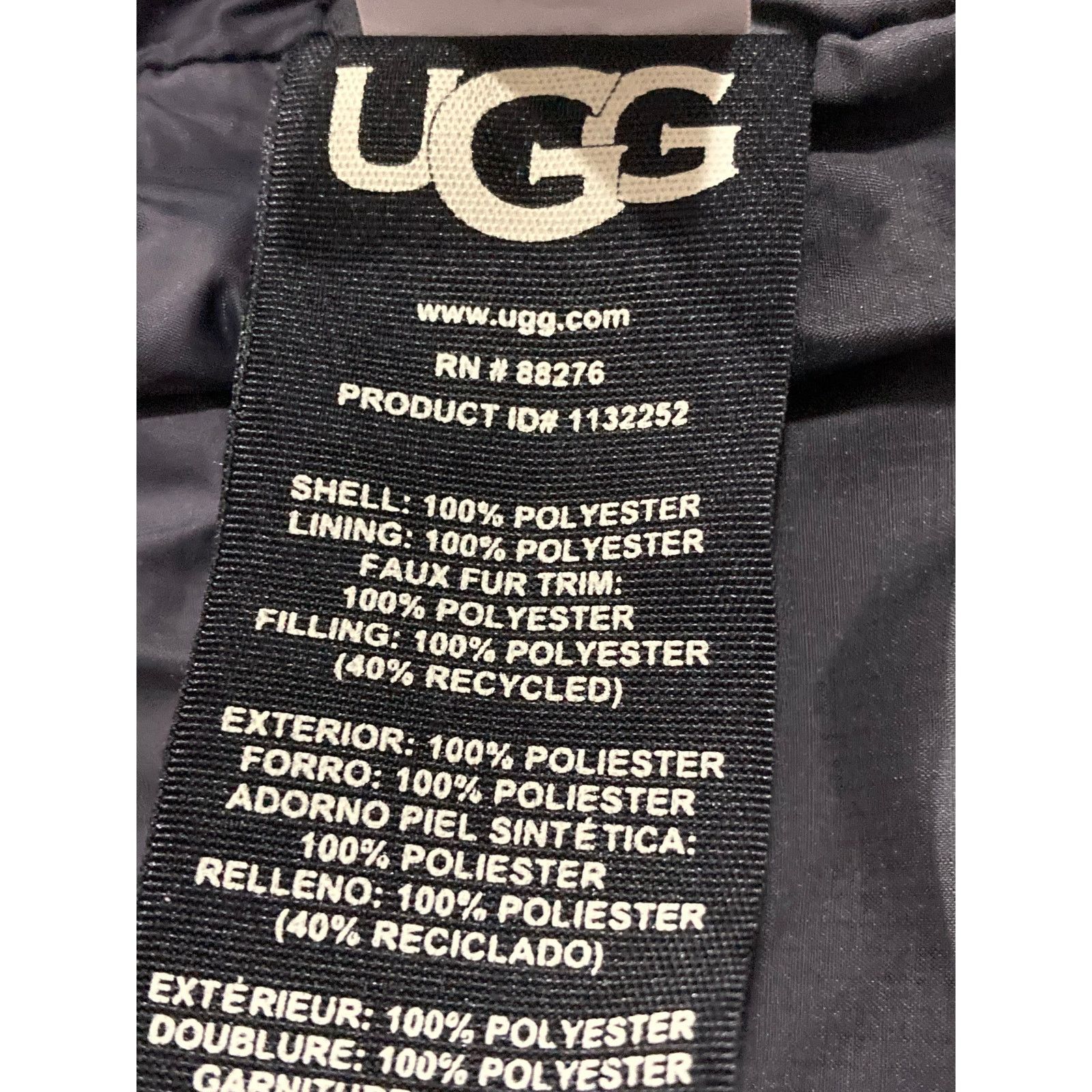 Ugg Ugg Australia Men’s Zoltan Sherpa Puffer Vest Sz Sm Das Gray Size US S / EU 44-46 / 1 - 7 Thumbnail