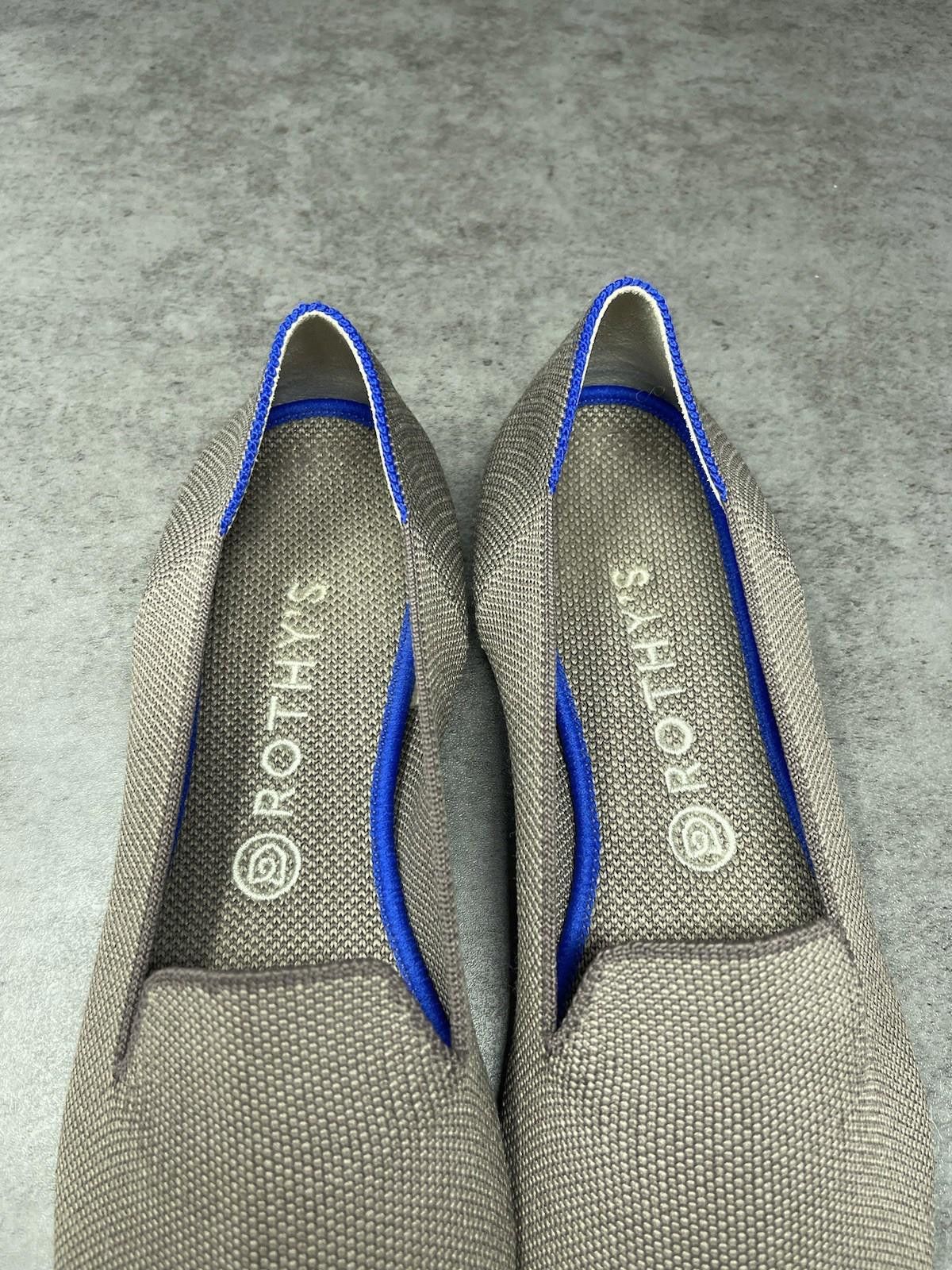 Rothy's Rothys Shoes Womens Size 10.5 The Loafer Grey Slip On Size US 10.5 / IT 40.5 - 9 Thumbnail